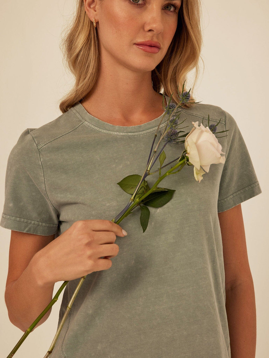 Roselie Mineral Wash Eco Jersey Tee
