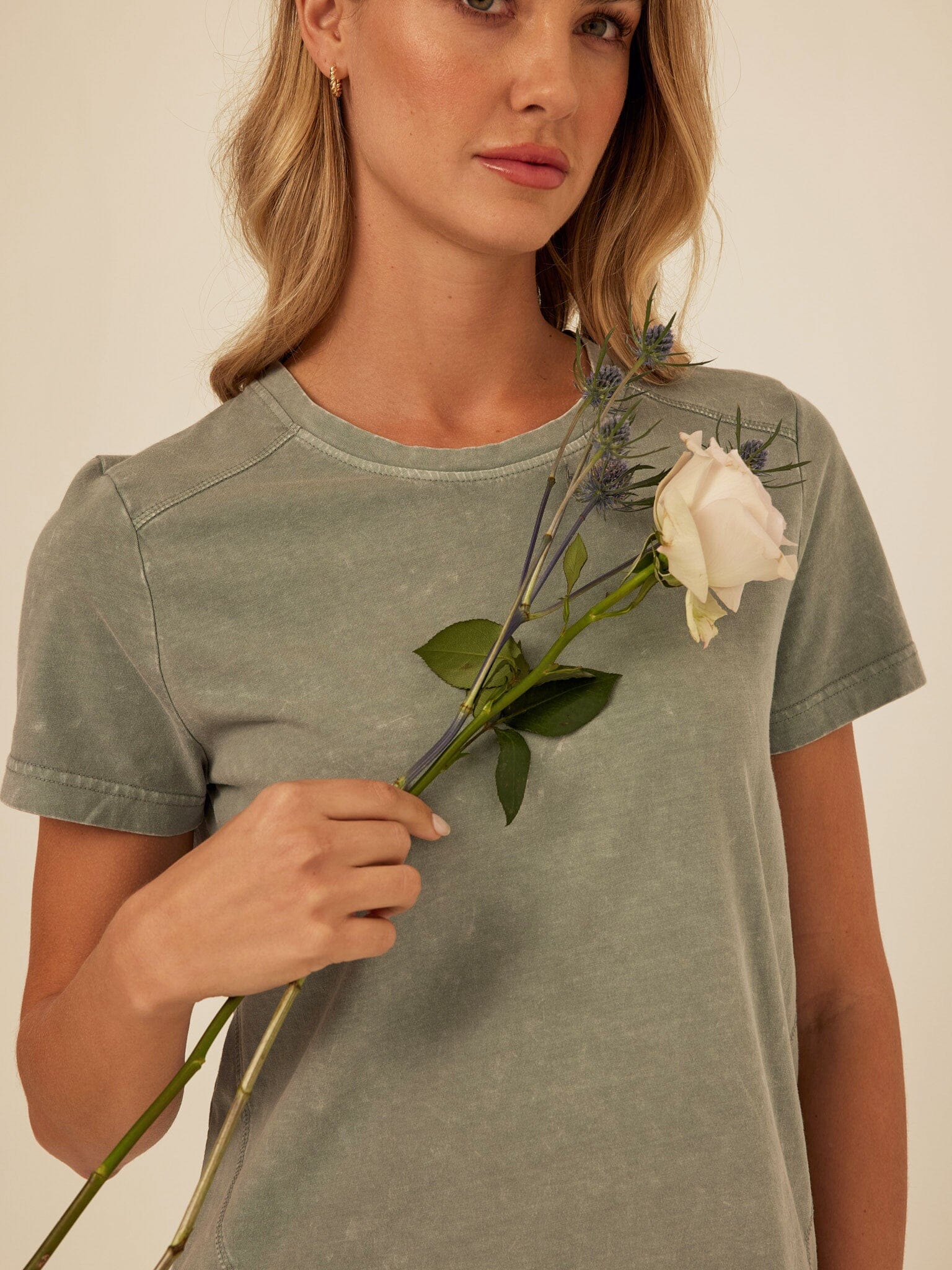 Roselie Mineral Wash Eco Jersey Tee