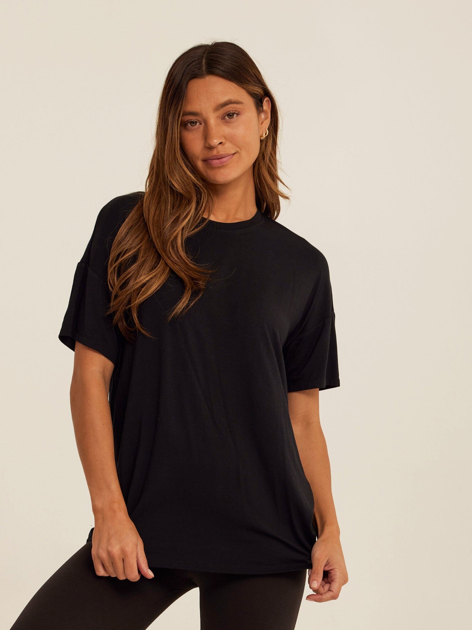 Andie Tencel Jersey Relaxed Tee