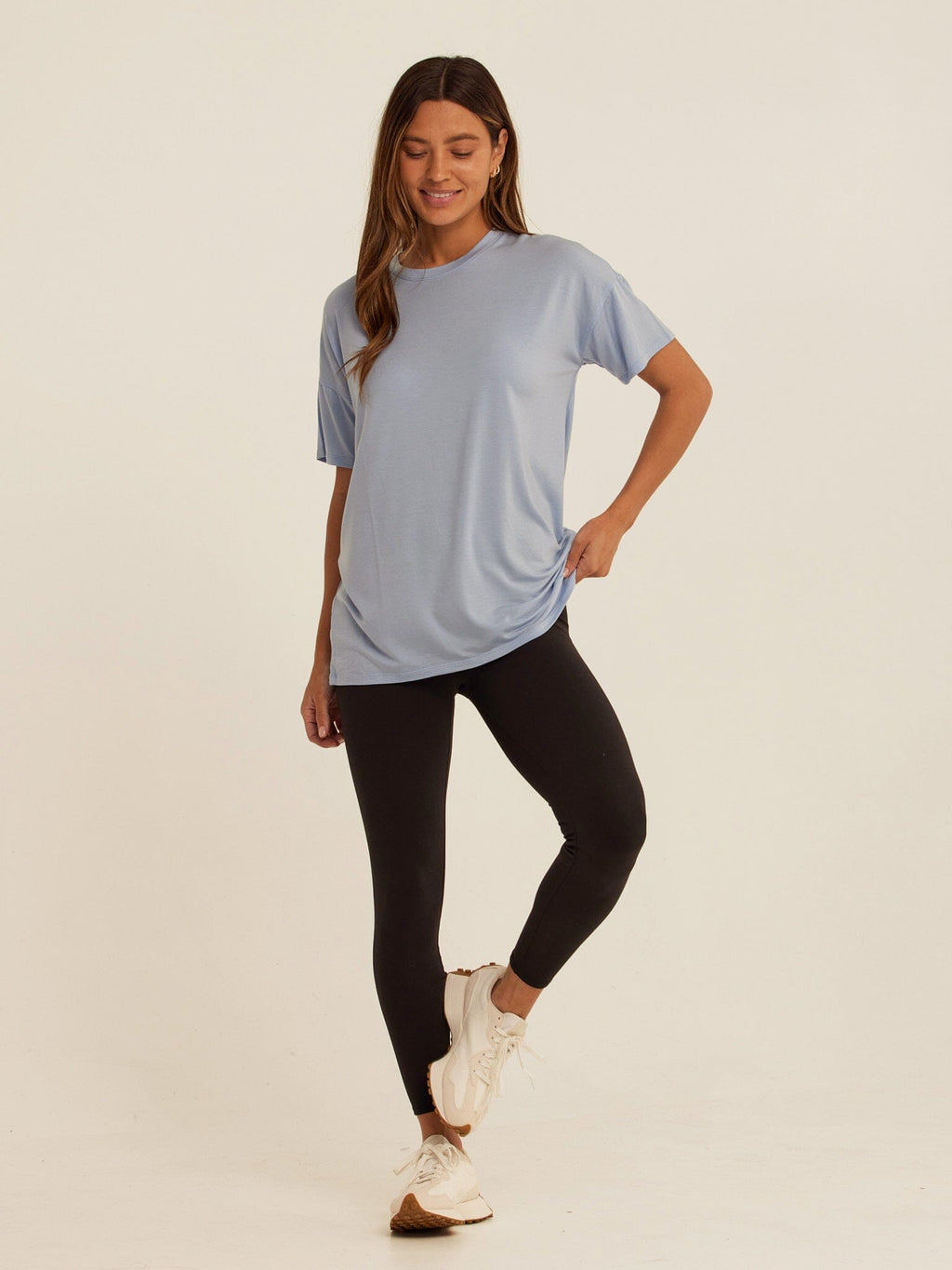 Andie Tencel Jersey Relaxed Tee