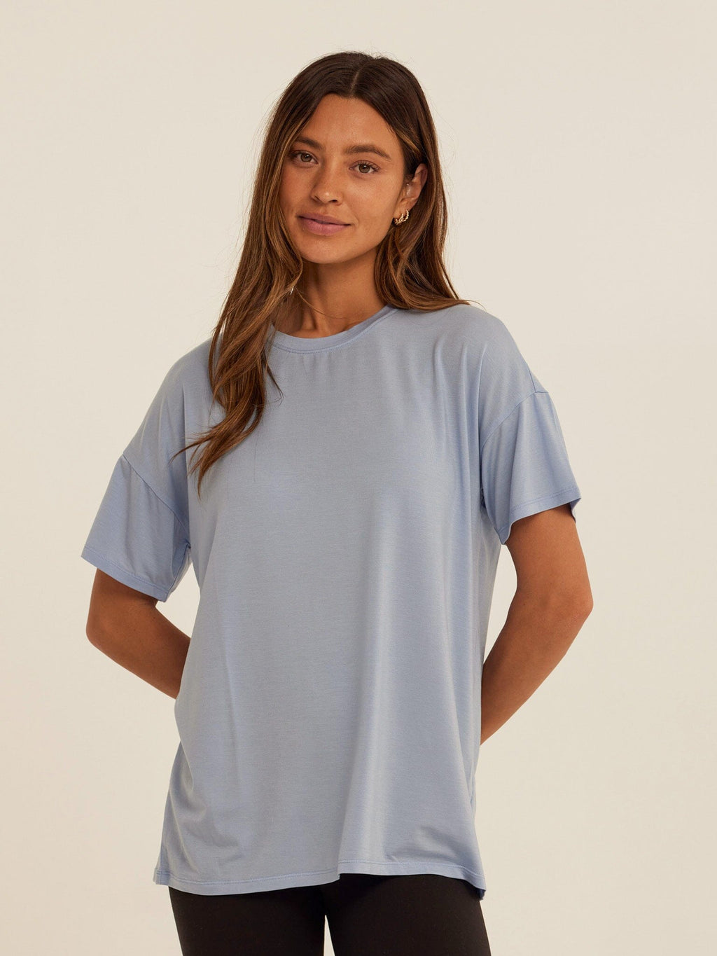 Andie Tencel Jersey Relaxed Tee