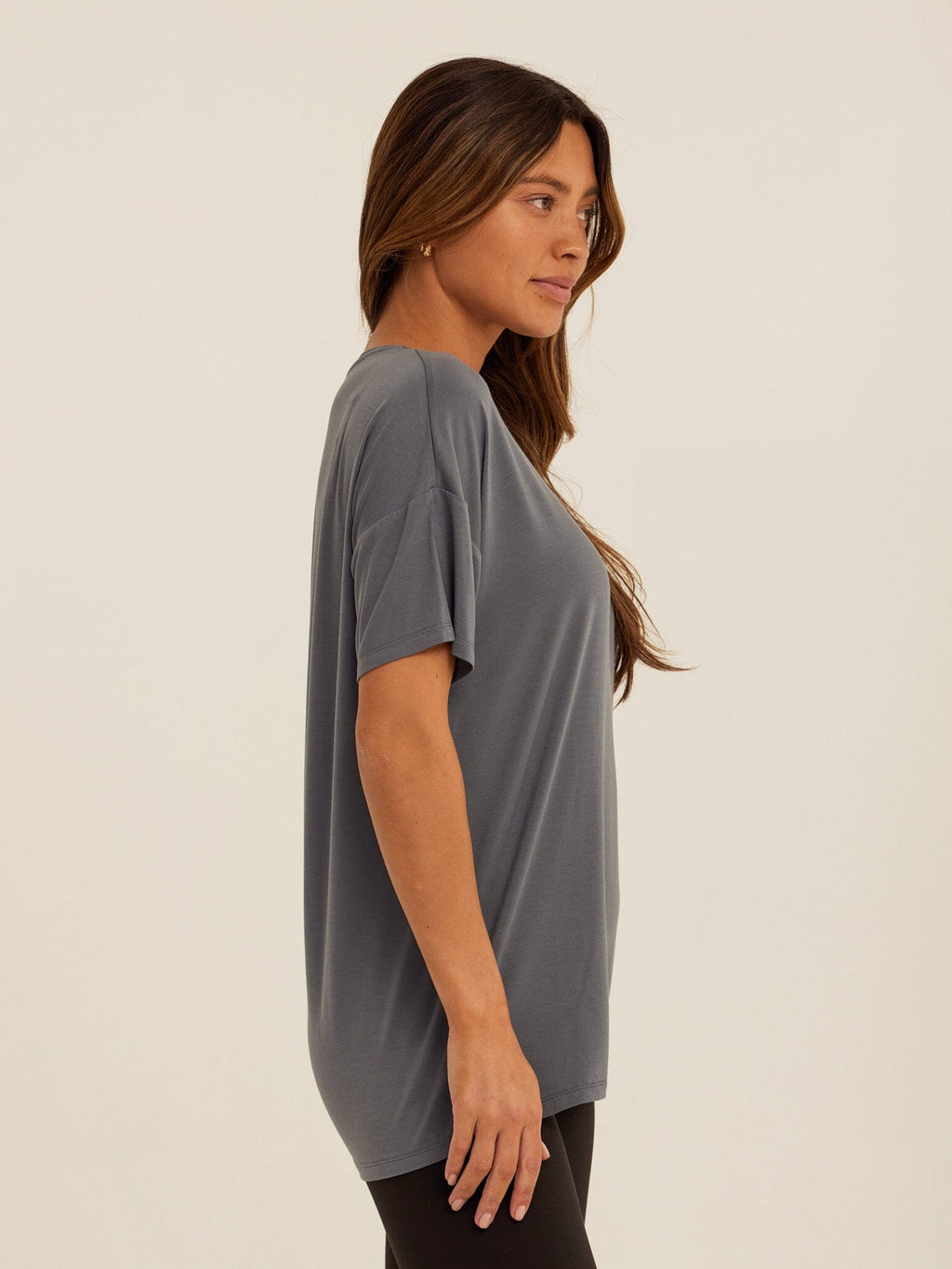 Andie Tencel Jersey Relaxed Tee