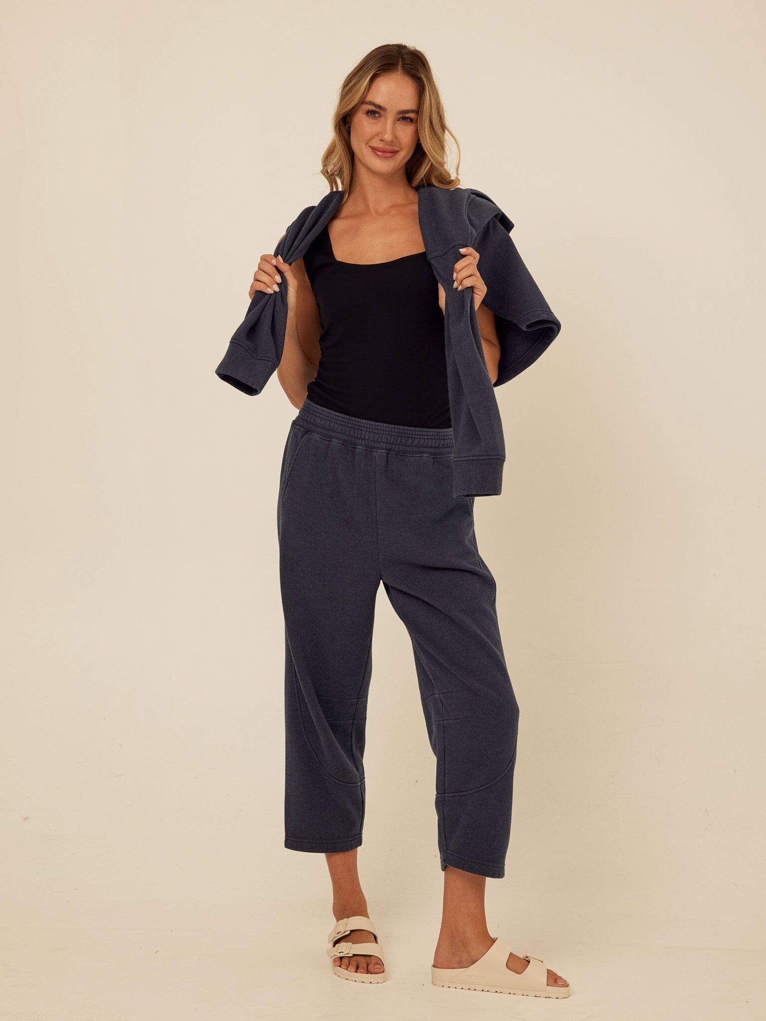 Chantel Mineral Wash Fleece Pant