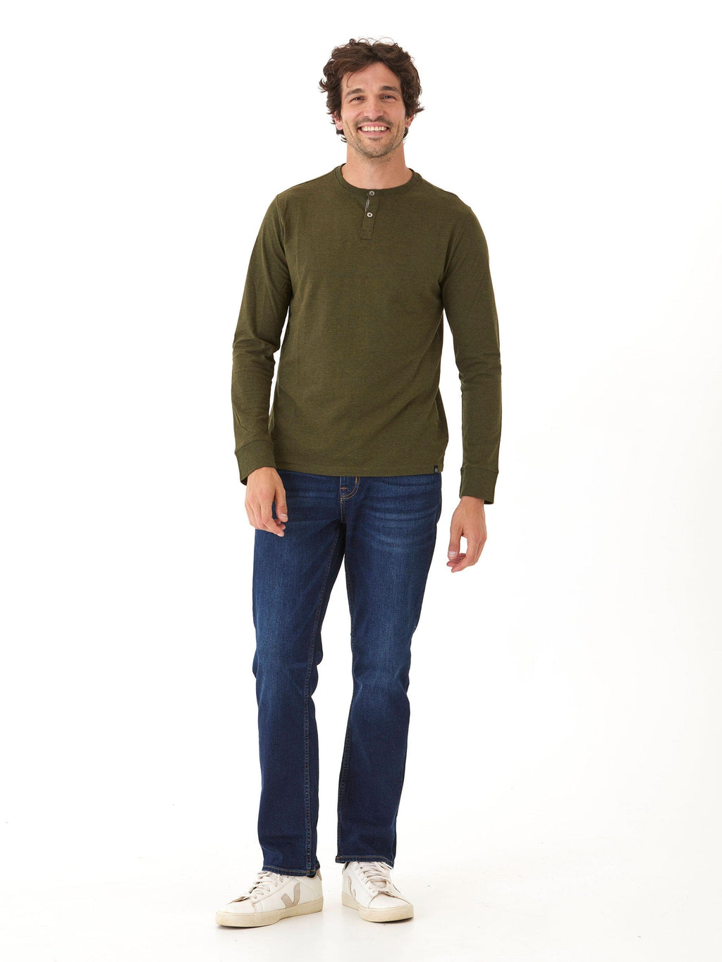 Baseline Long Sleeve Triblend Henley