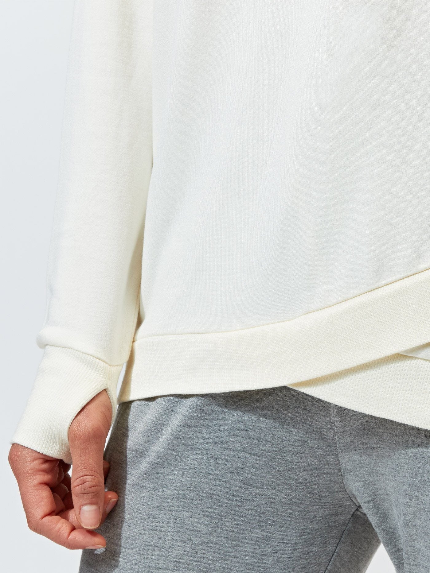 Leanna Feather Fleece Tunic