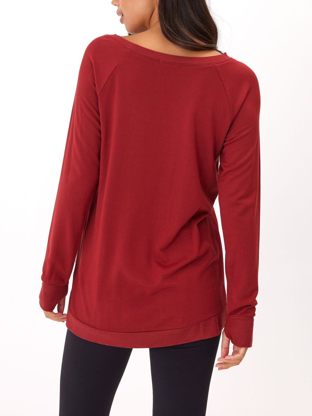 Leanna Feather Fleece Tunic