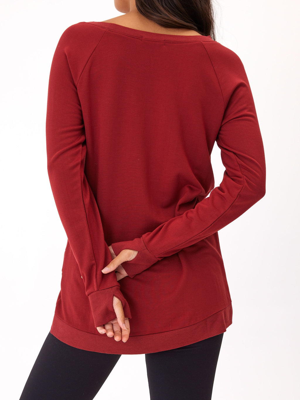 Leanna Feather Fleece Tunic
