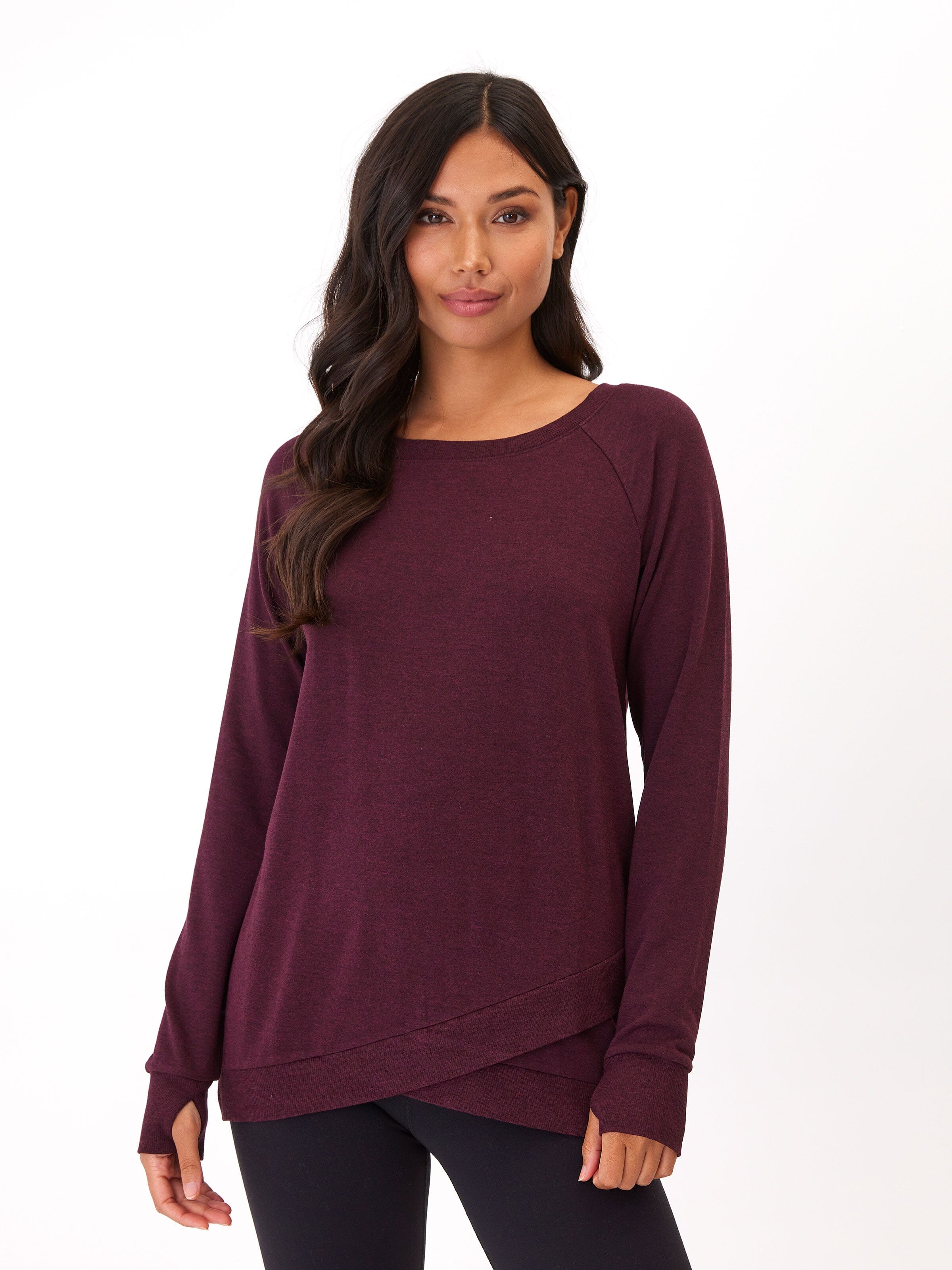 Leanna Feather Fleece Tunic