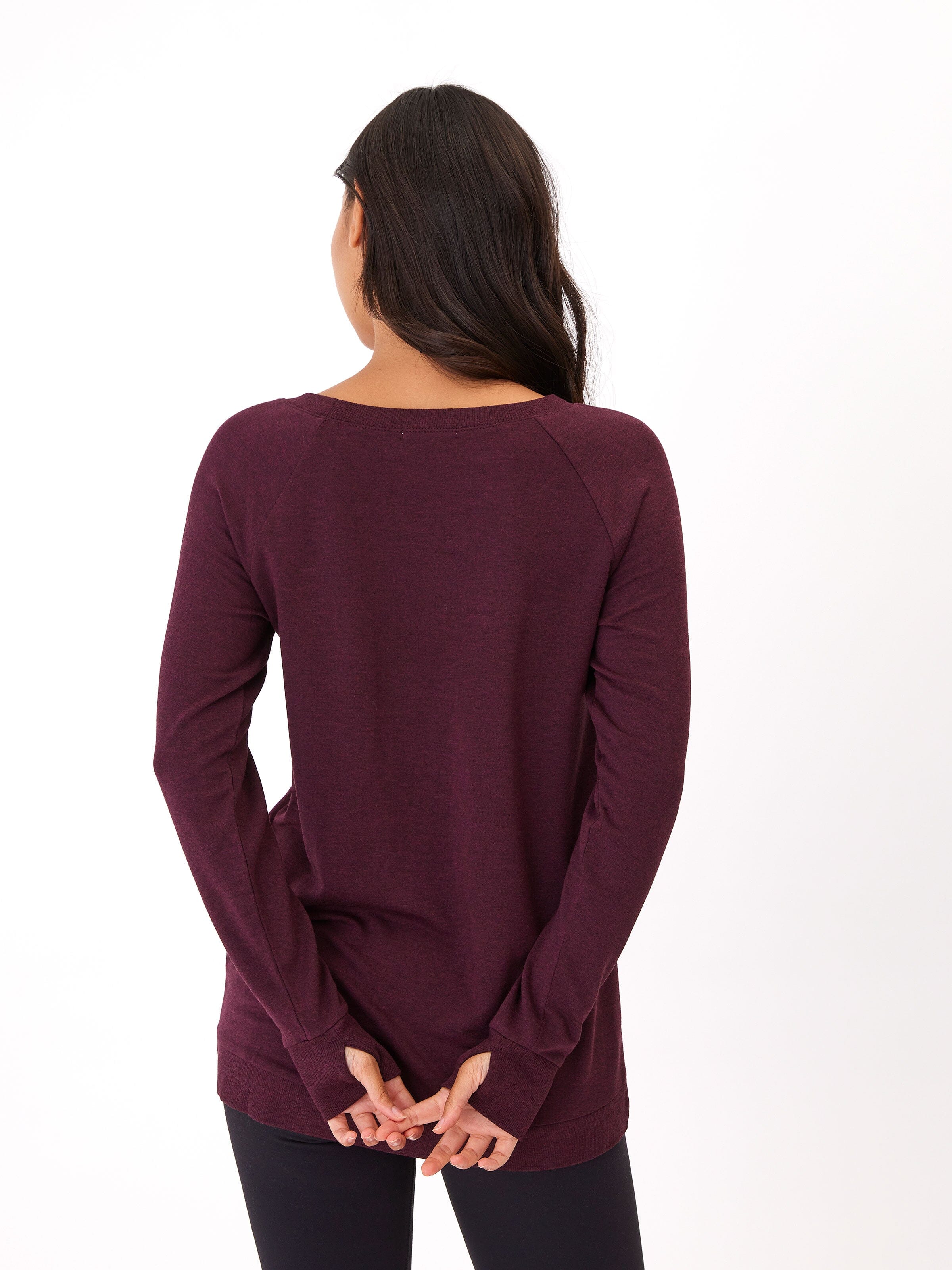 Leanna Feather Fleece Tunic