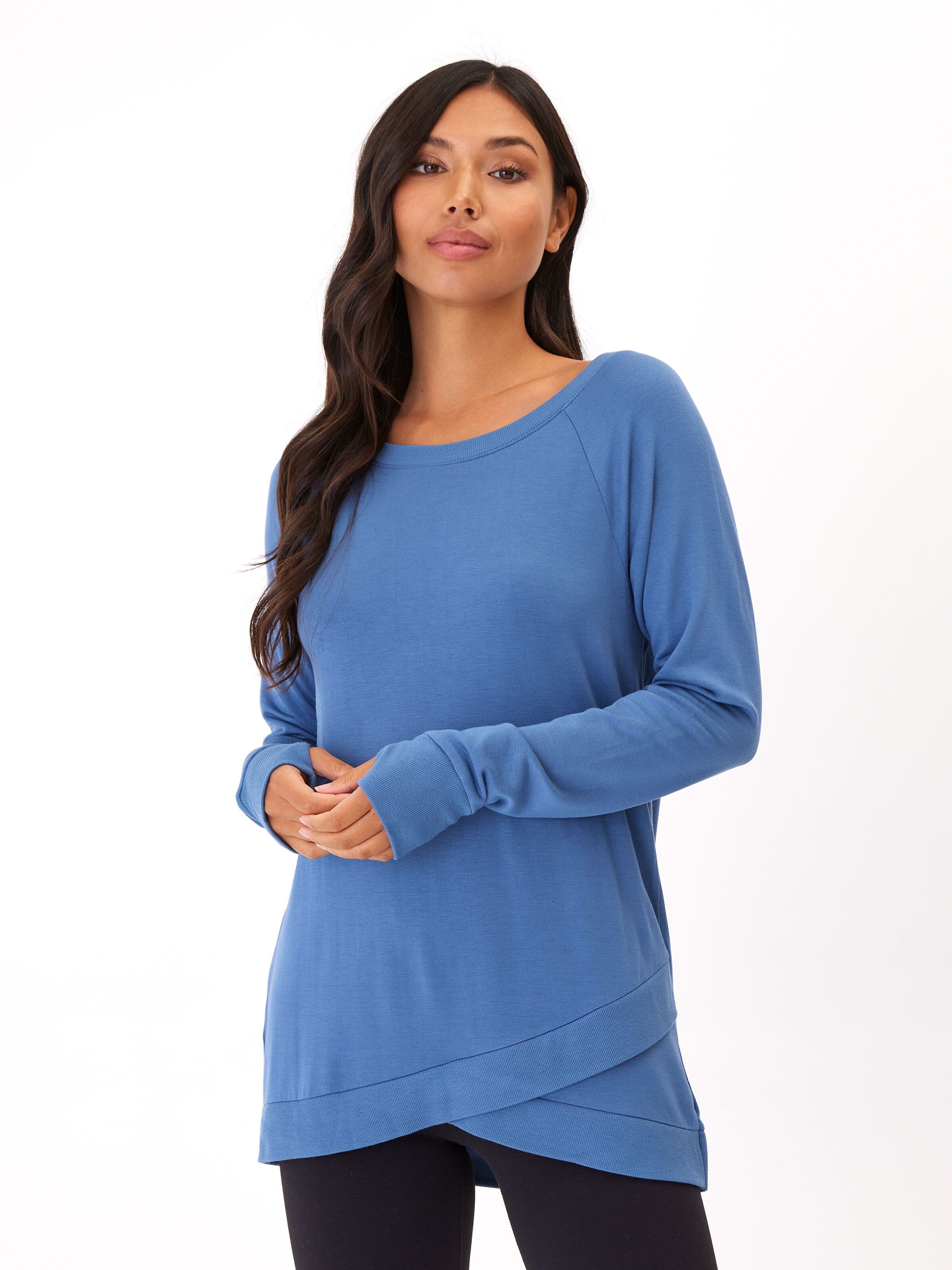 Leanna Feather Fleece Tunic