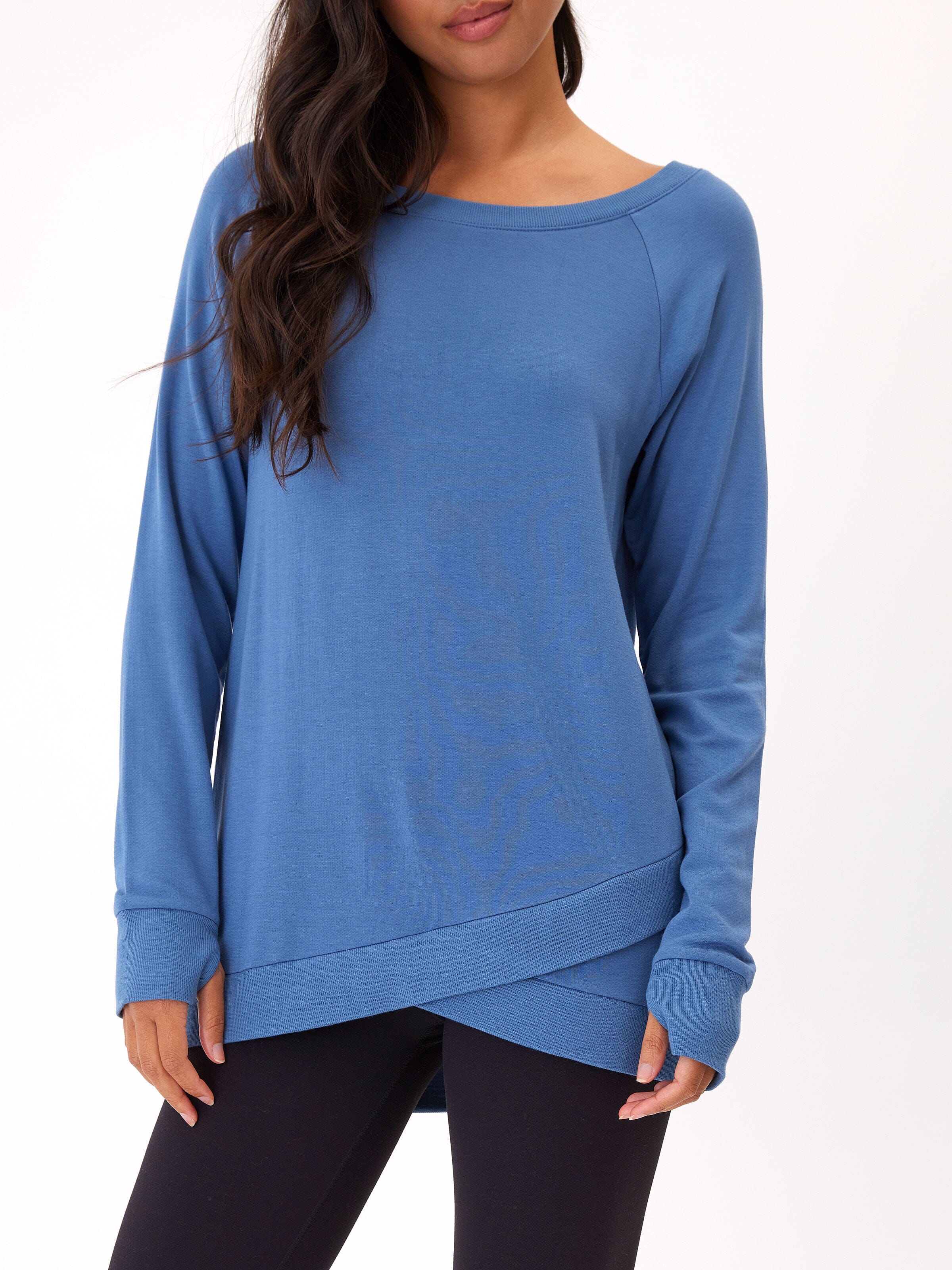 Leanna Feather Fleece Tunic