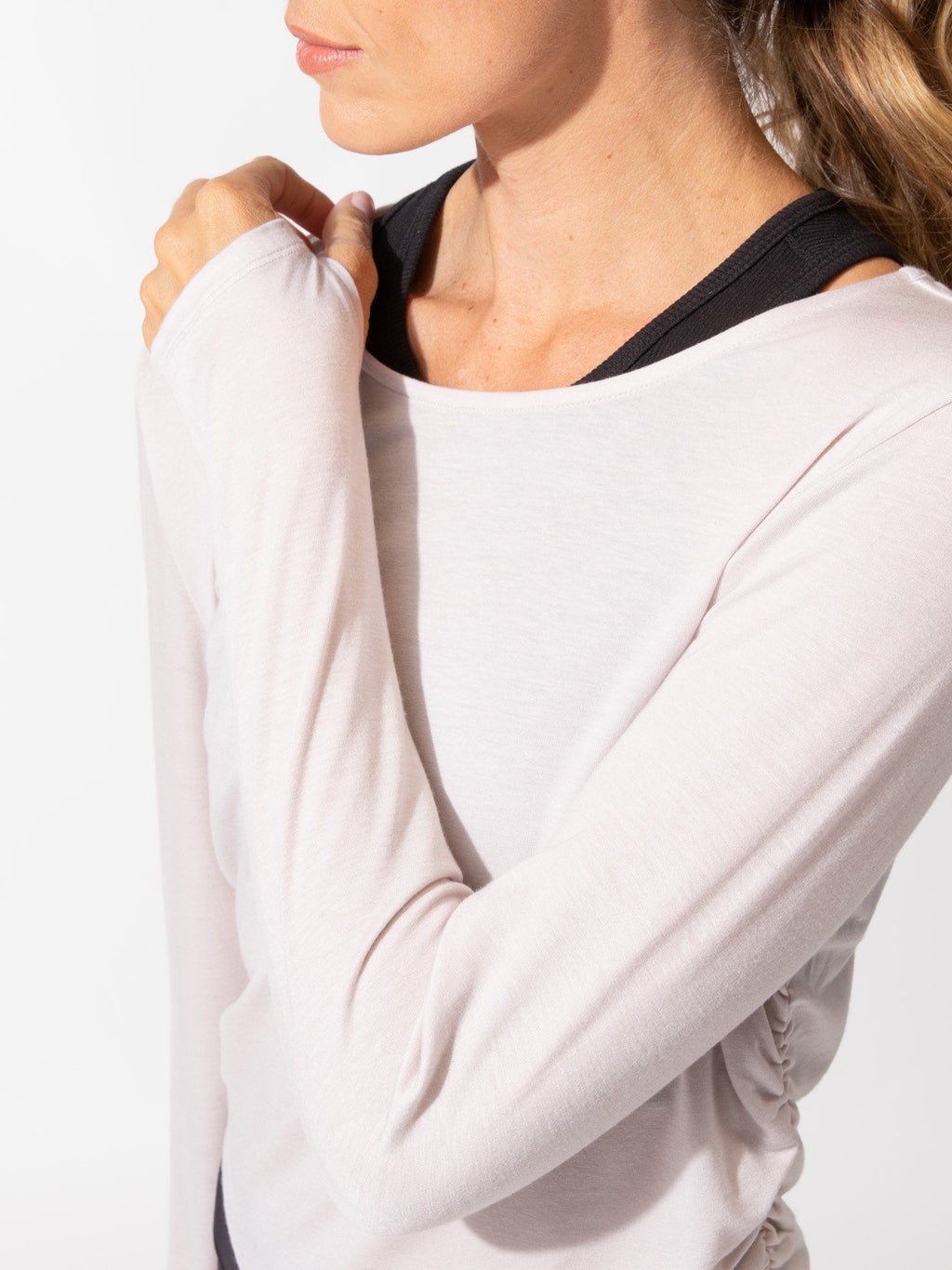 Amabella Ruched Long Sleeve