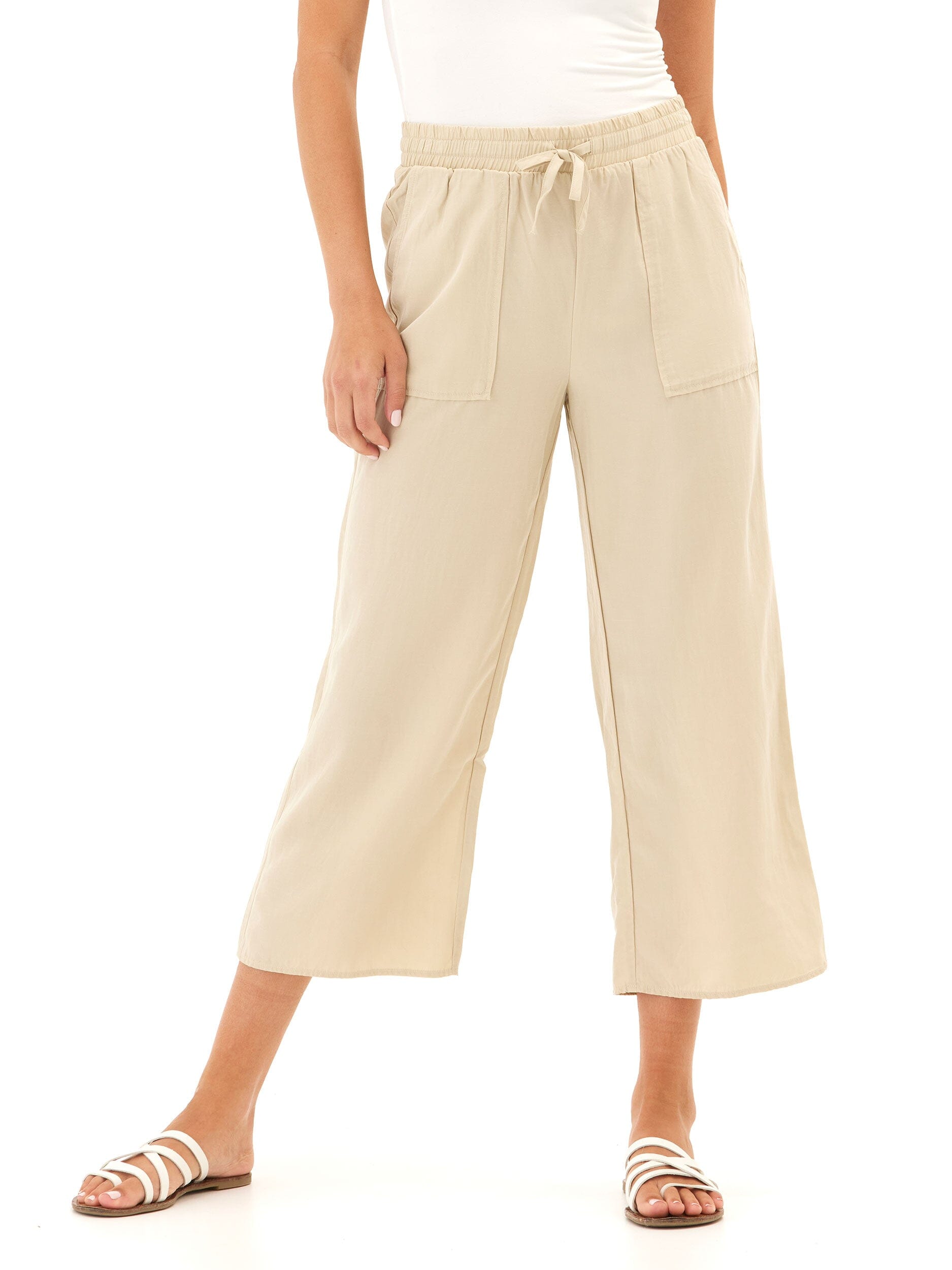 Hannah Breezy Linen Pant