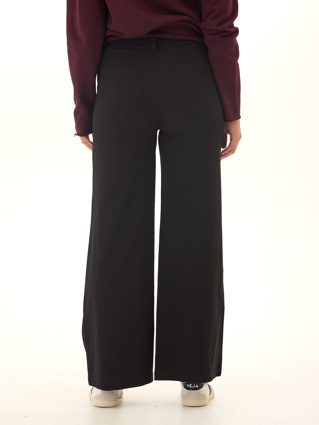Pamela Stretch Twill Wide Leg Pant