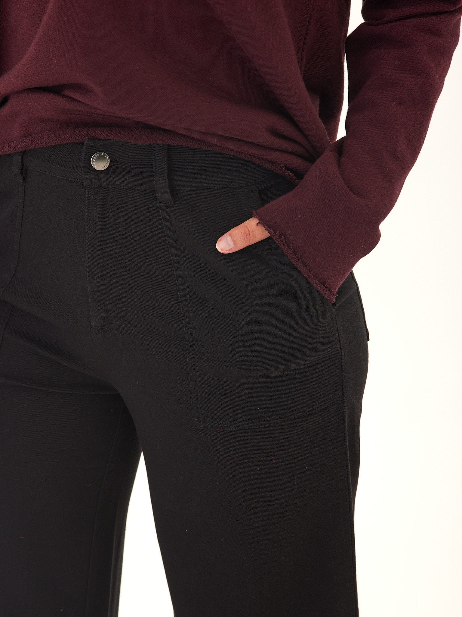 Pamela Stretch Twill Wide Leg Pant