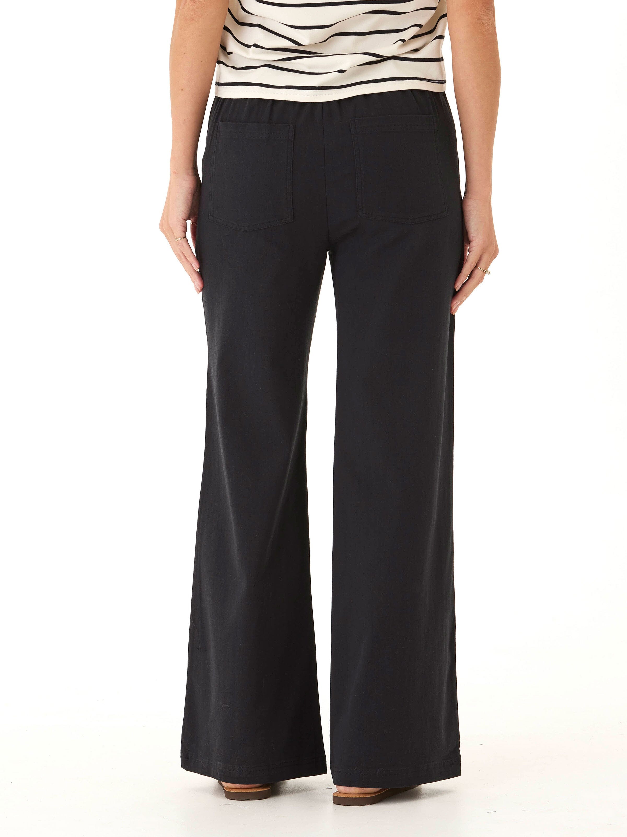 Pamela Stretch Twill Wide Leg Pant