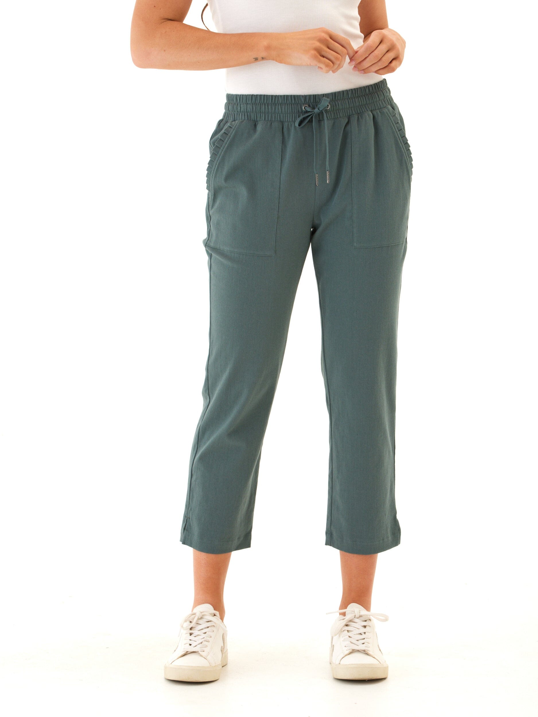 Linda Stretch Twill Capri Pant