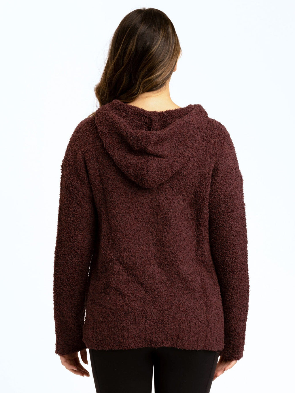 Anita Cozy Boucle Full Zip Sweater Hoodie