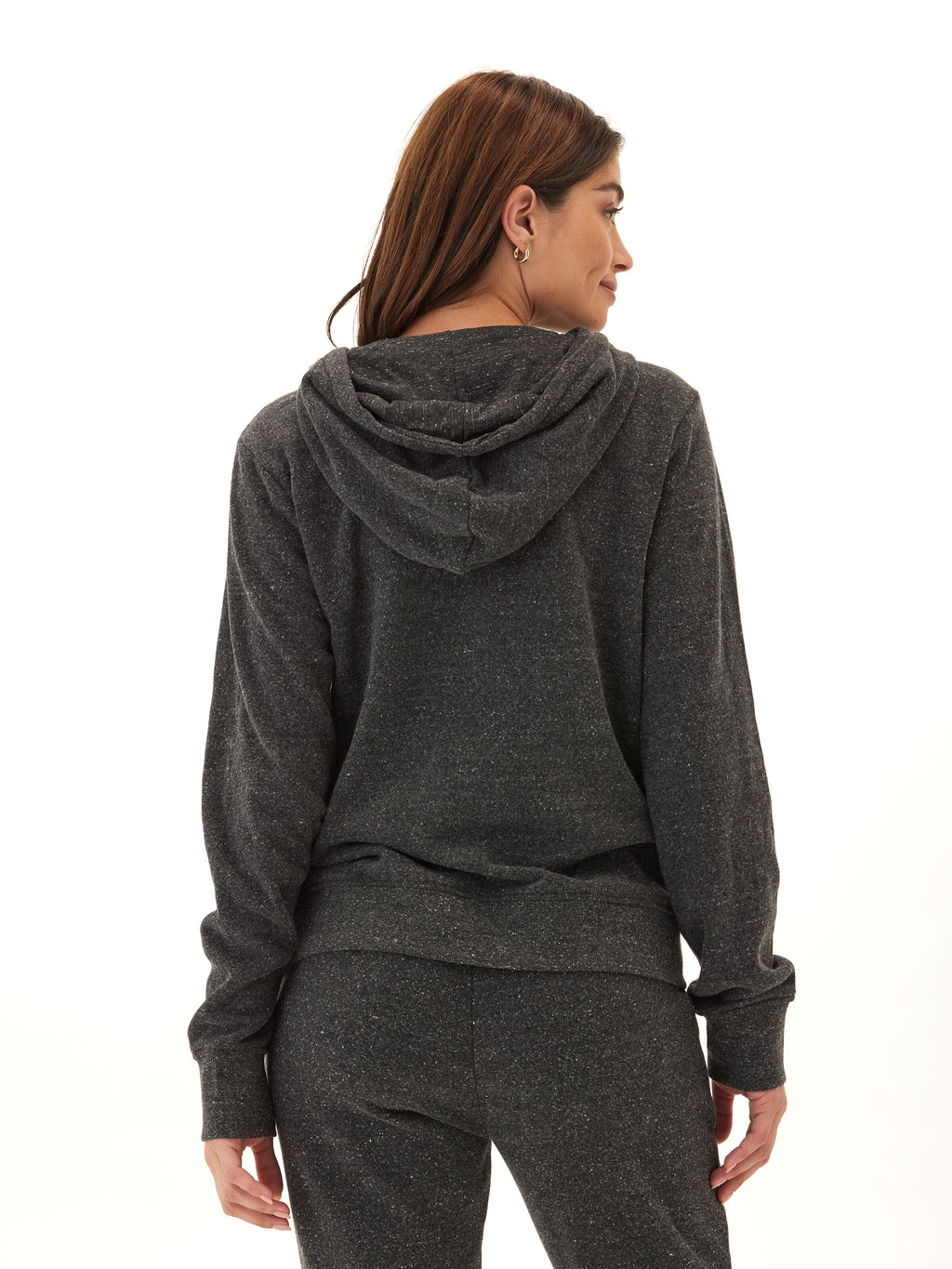 Sinead 1/4 Zip Triblend Fleece Hoodie