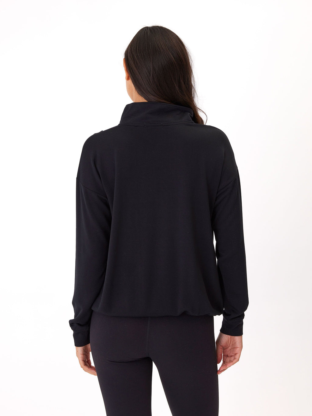 Nyla Feather Fleece Half Zip Pullover