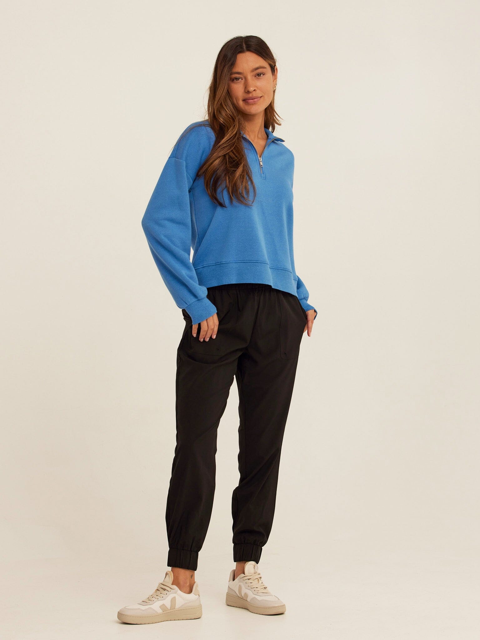 Constance Tribend Fleece Half Zip Pullover