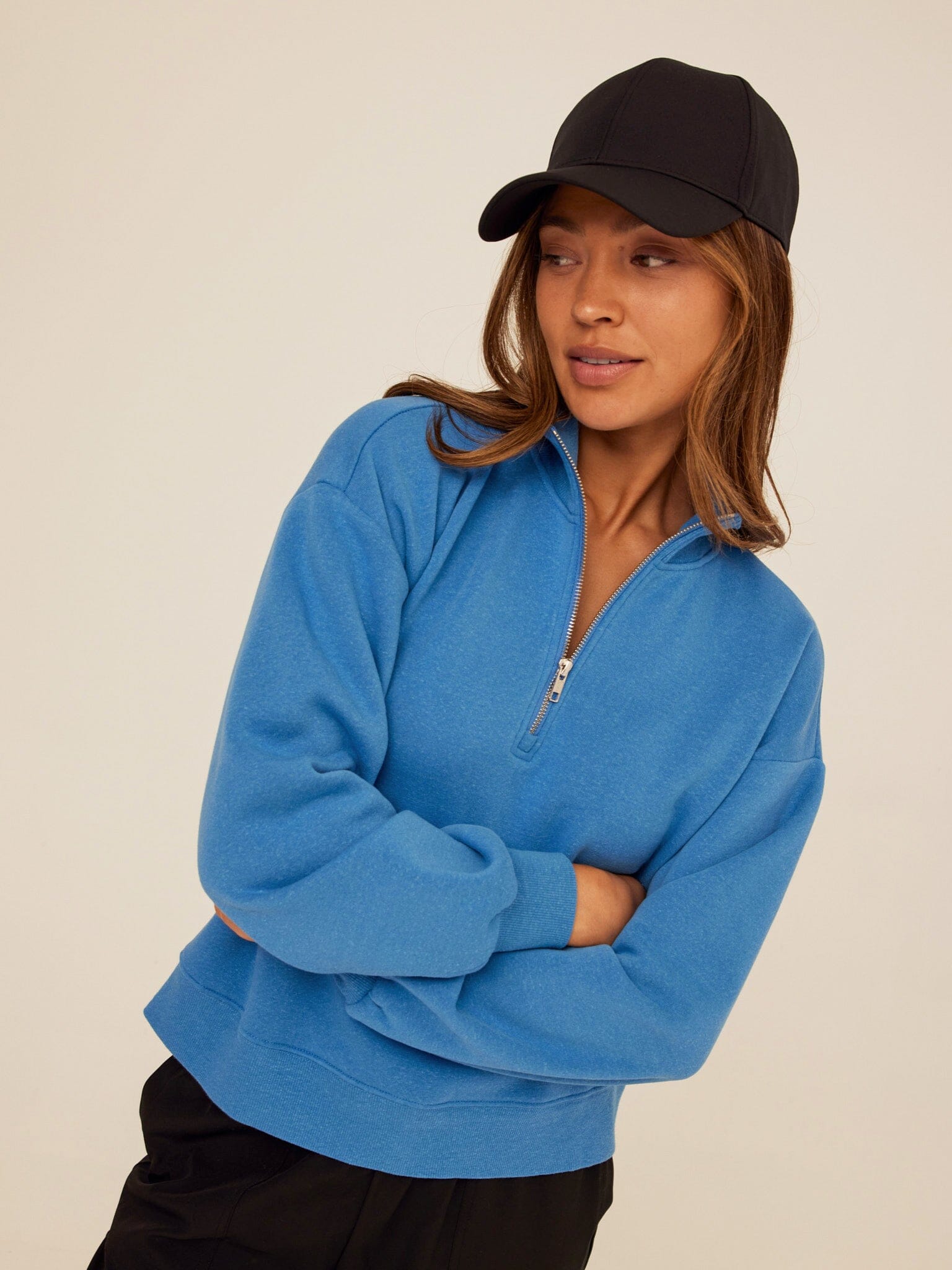 Constance Tribend Fleece Half Zip Pullover