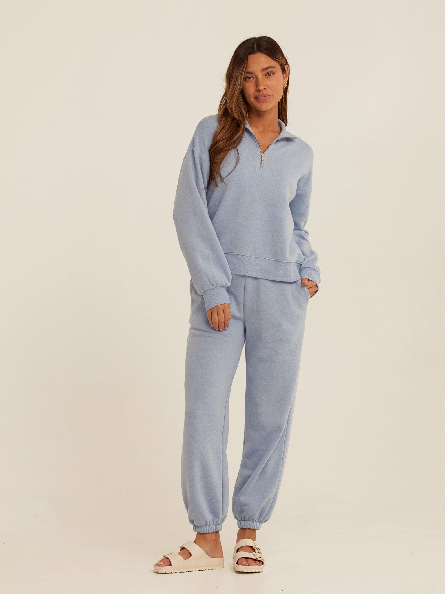 Constance Tribend Fleece Half Zip Pullover