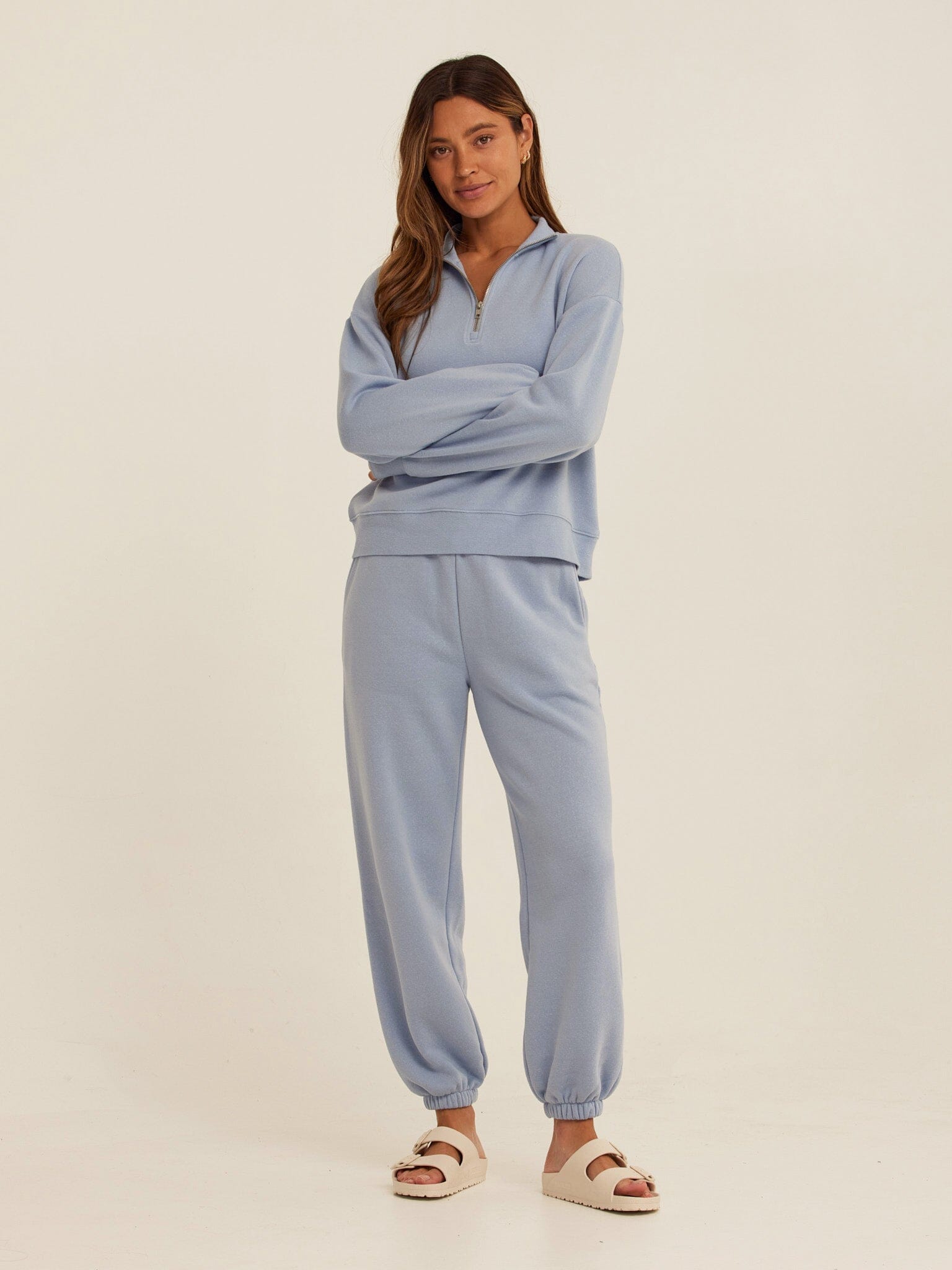 Constance Tribend Fleece Half Zip Pullover