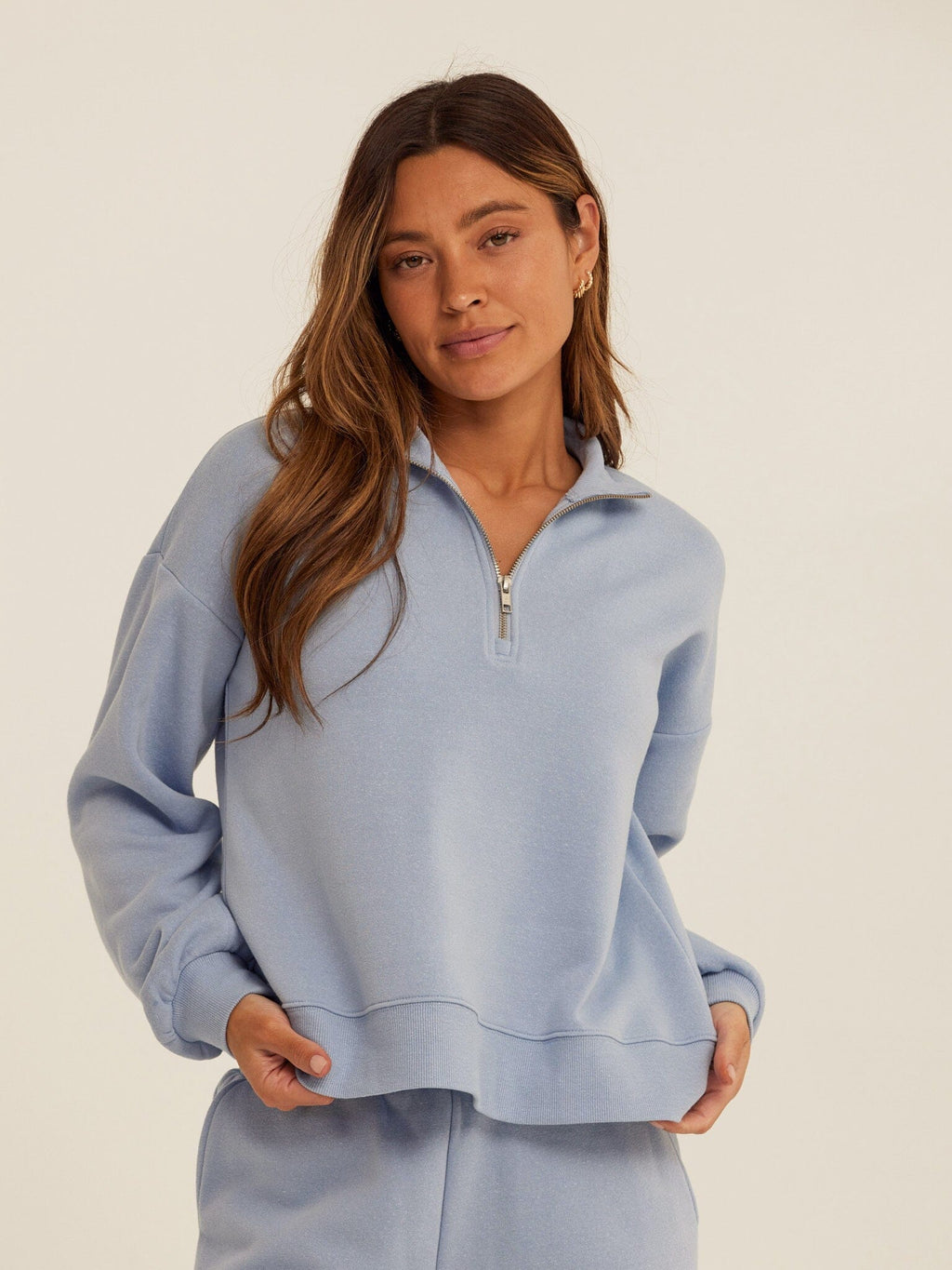Constance Tribend Fleece Half Zip Pullover