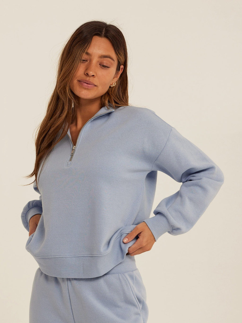 Constance Tribend Fleece Half Zip Pullover