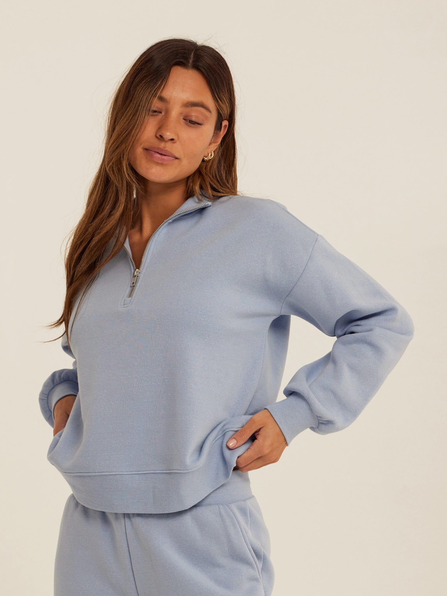 Constance Tribend Fleece Half Zip Pullover