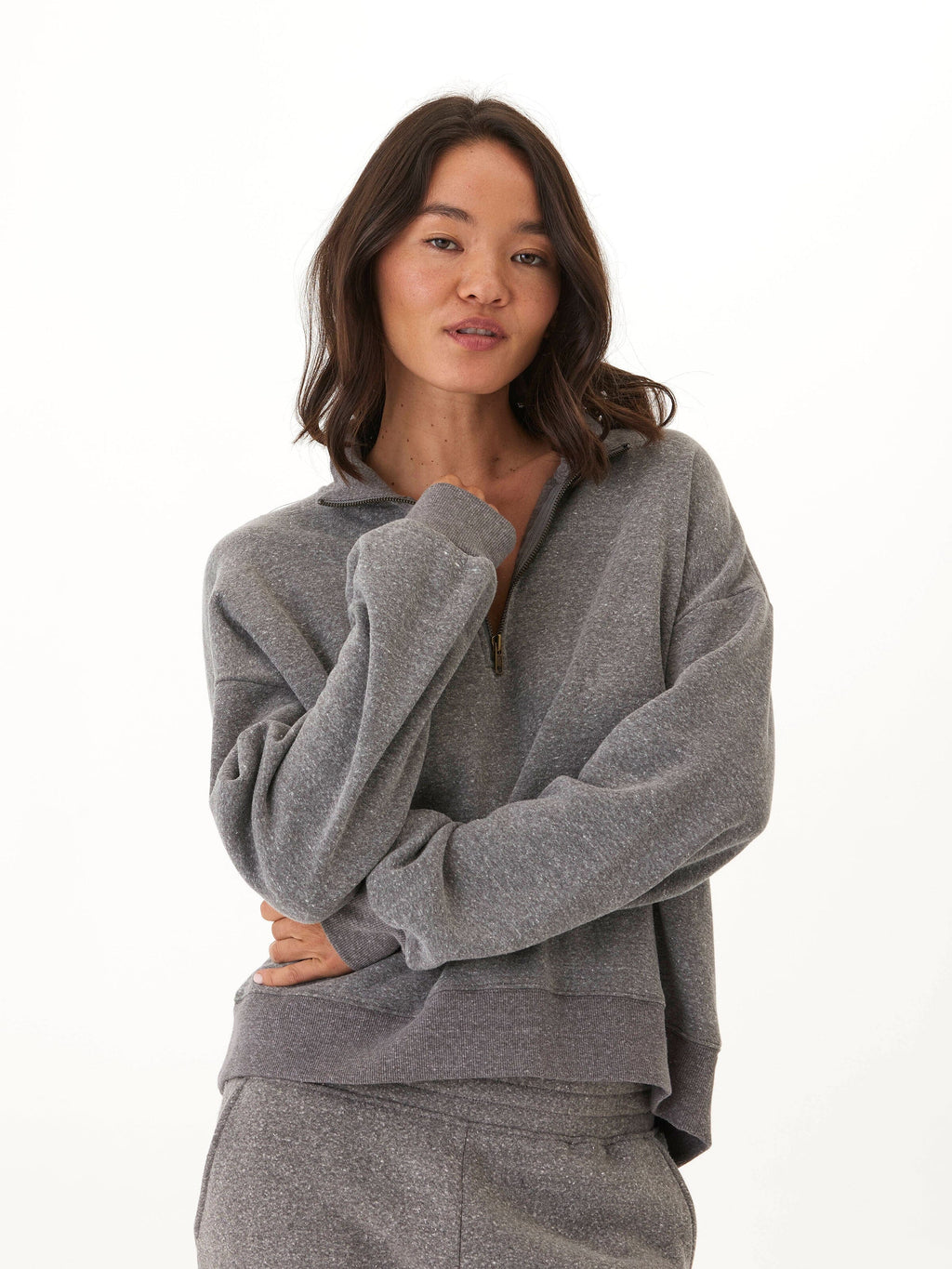 Constance Tribend Fleece Half Zip Pullover