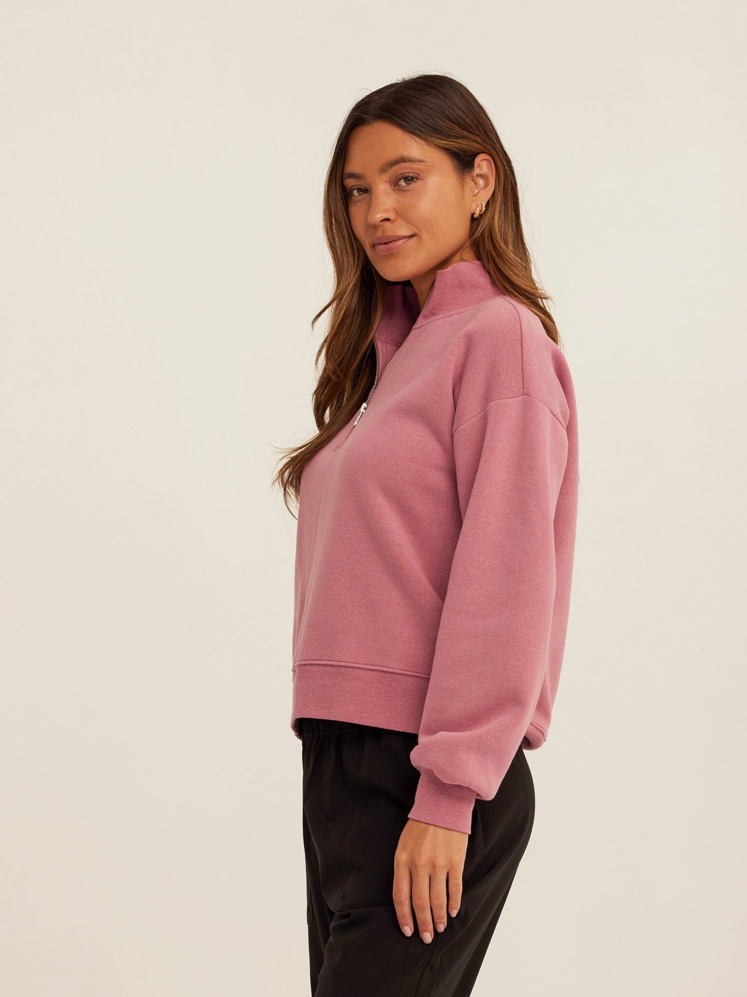 Constance Tribend Fleece Half Zip Pullover