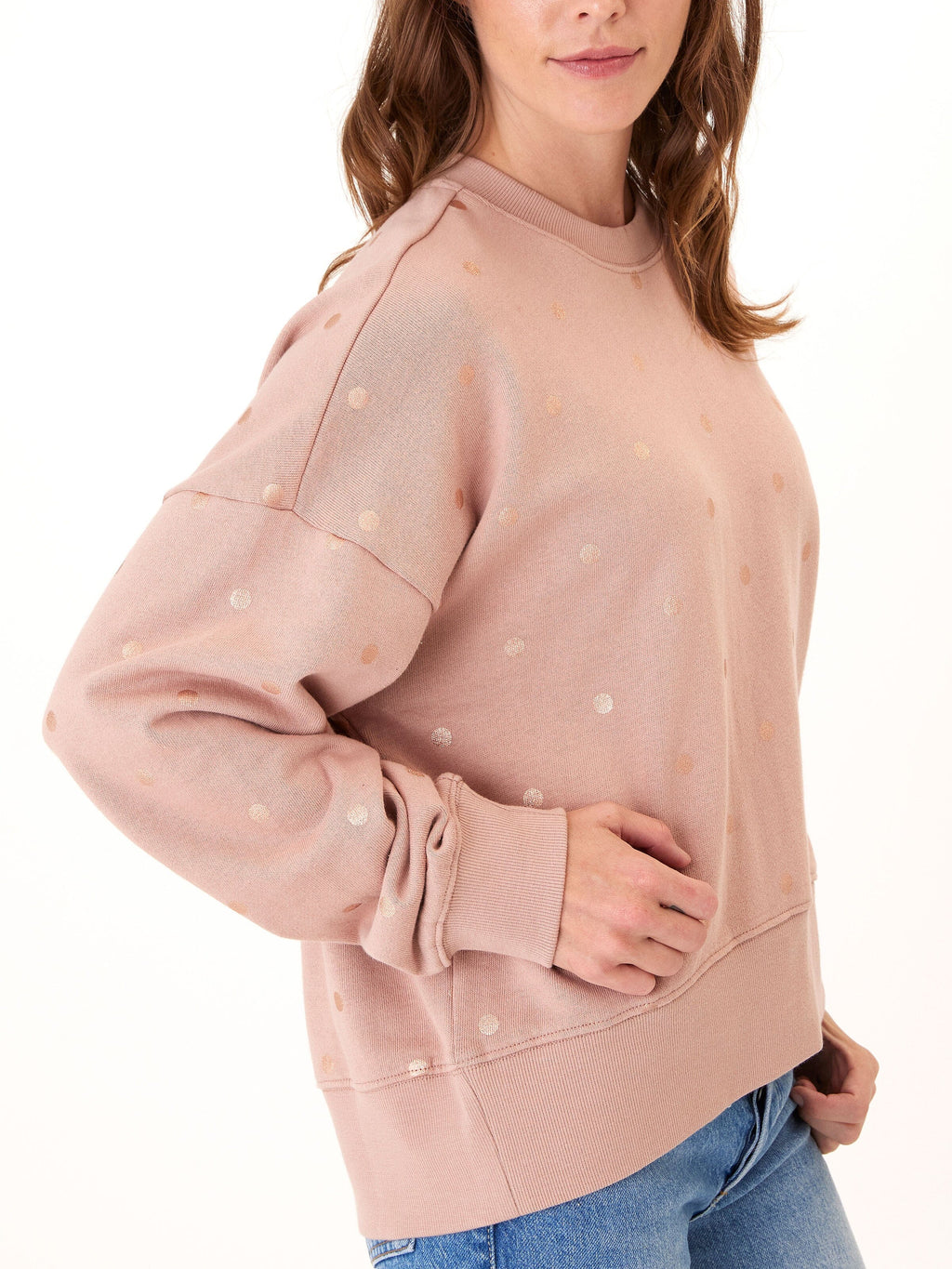 Naia Metallic Dot Pullover