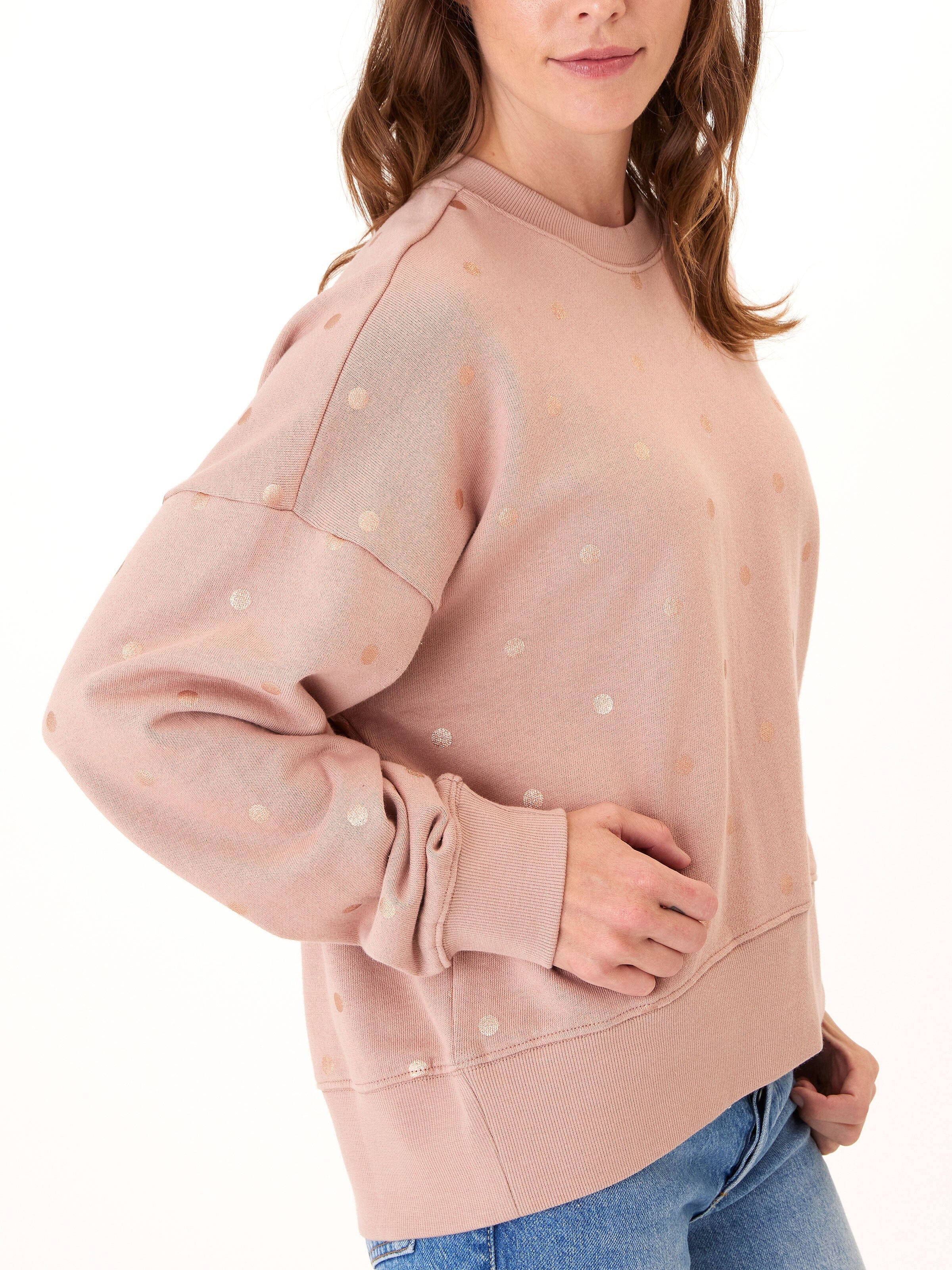 Naia Metallic Dot Pullover