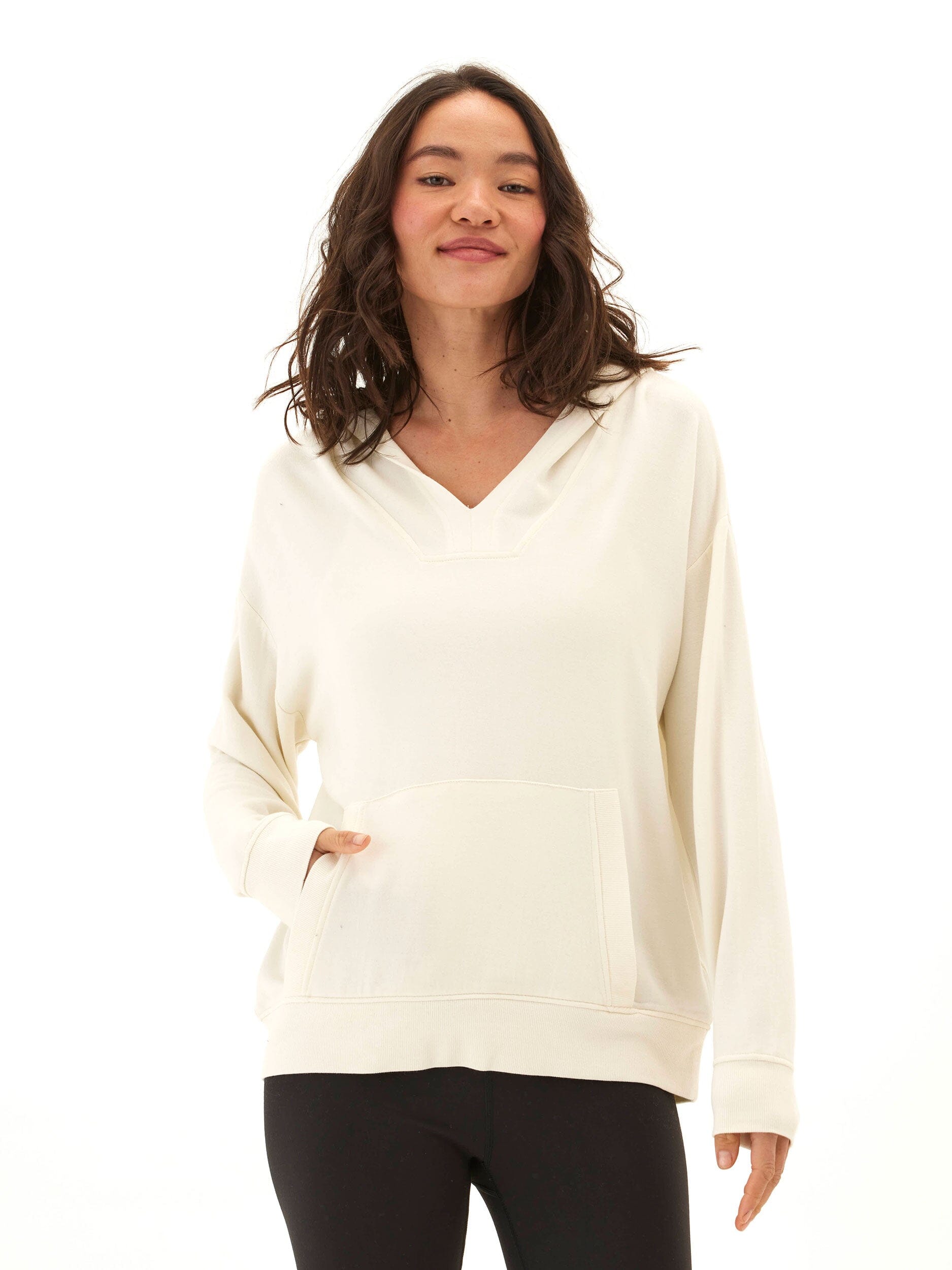 Raya Feather Fleece Pullover Hoodie