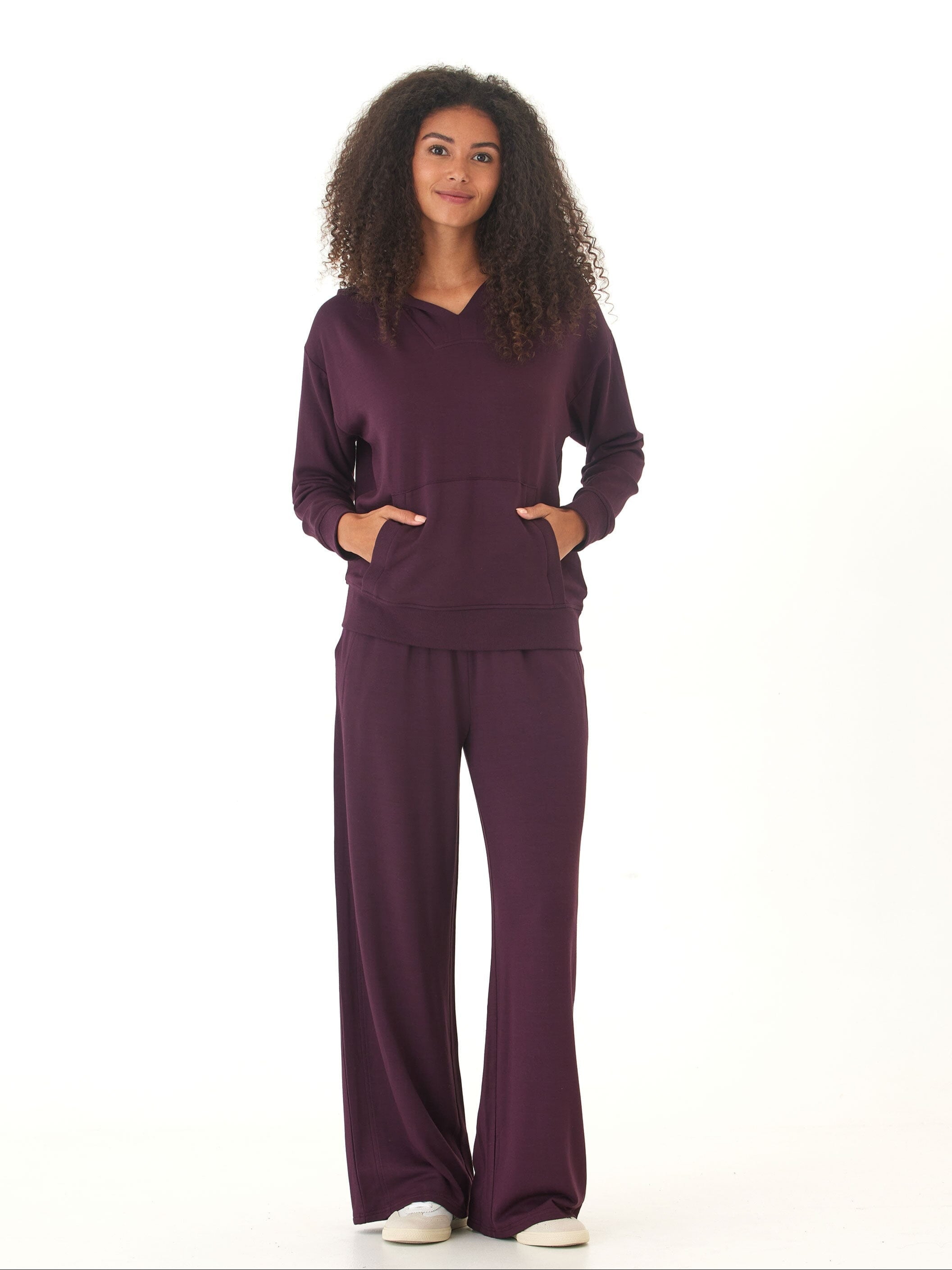 Raya Feather Fleece Pullover Hoodie