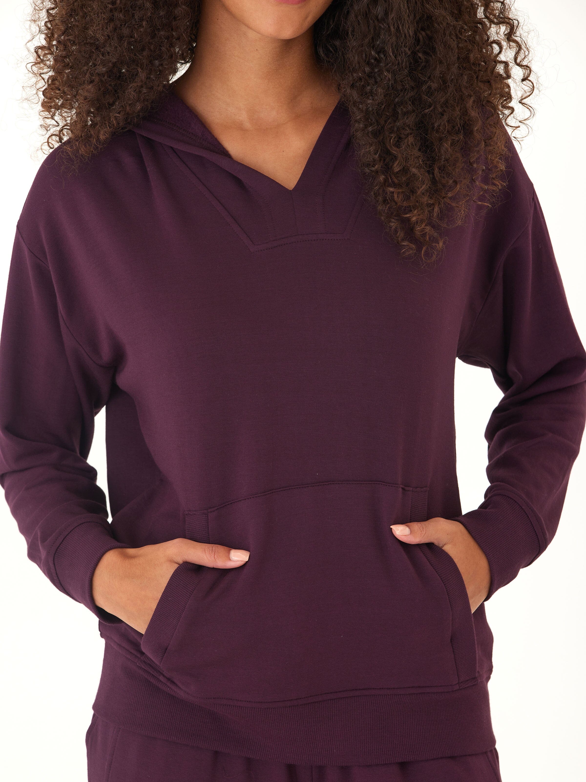 Raya Feather Fleece Pullover Hoodie