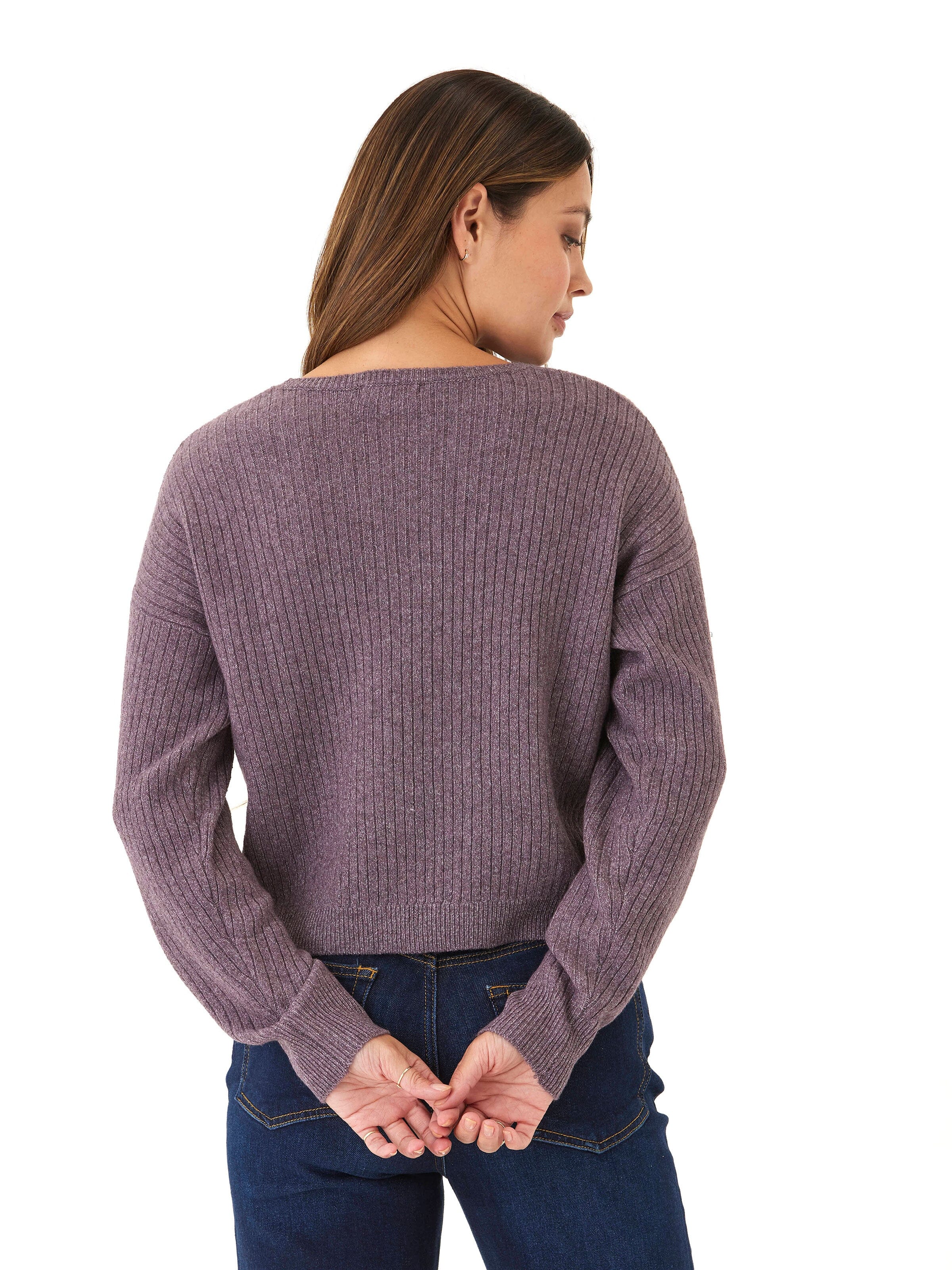 Yvonne Cozy Rib Pullover Sweater