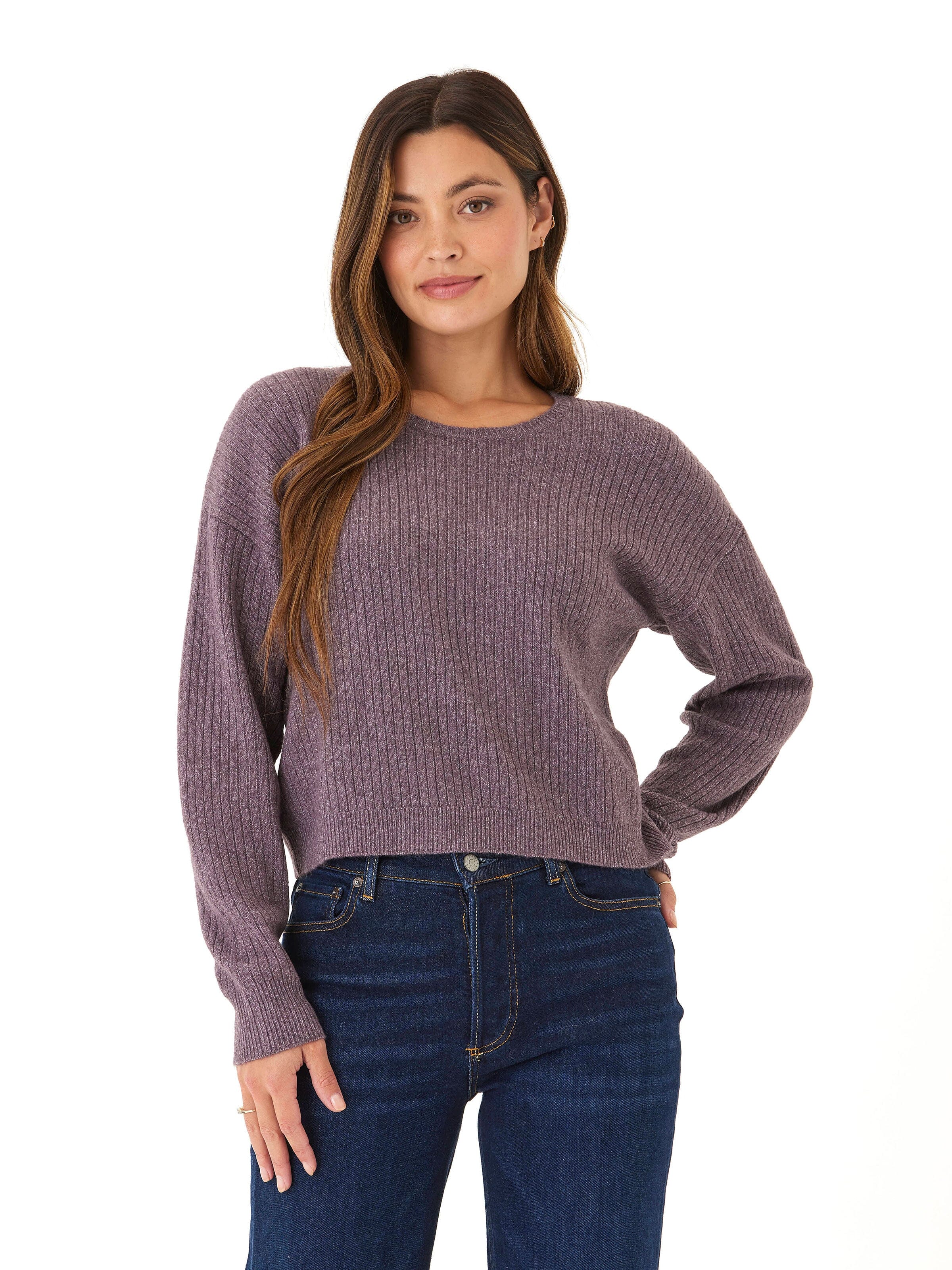 Yvonne Cozy Rib Pullover Sweater