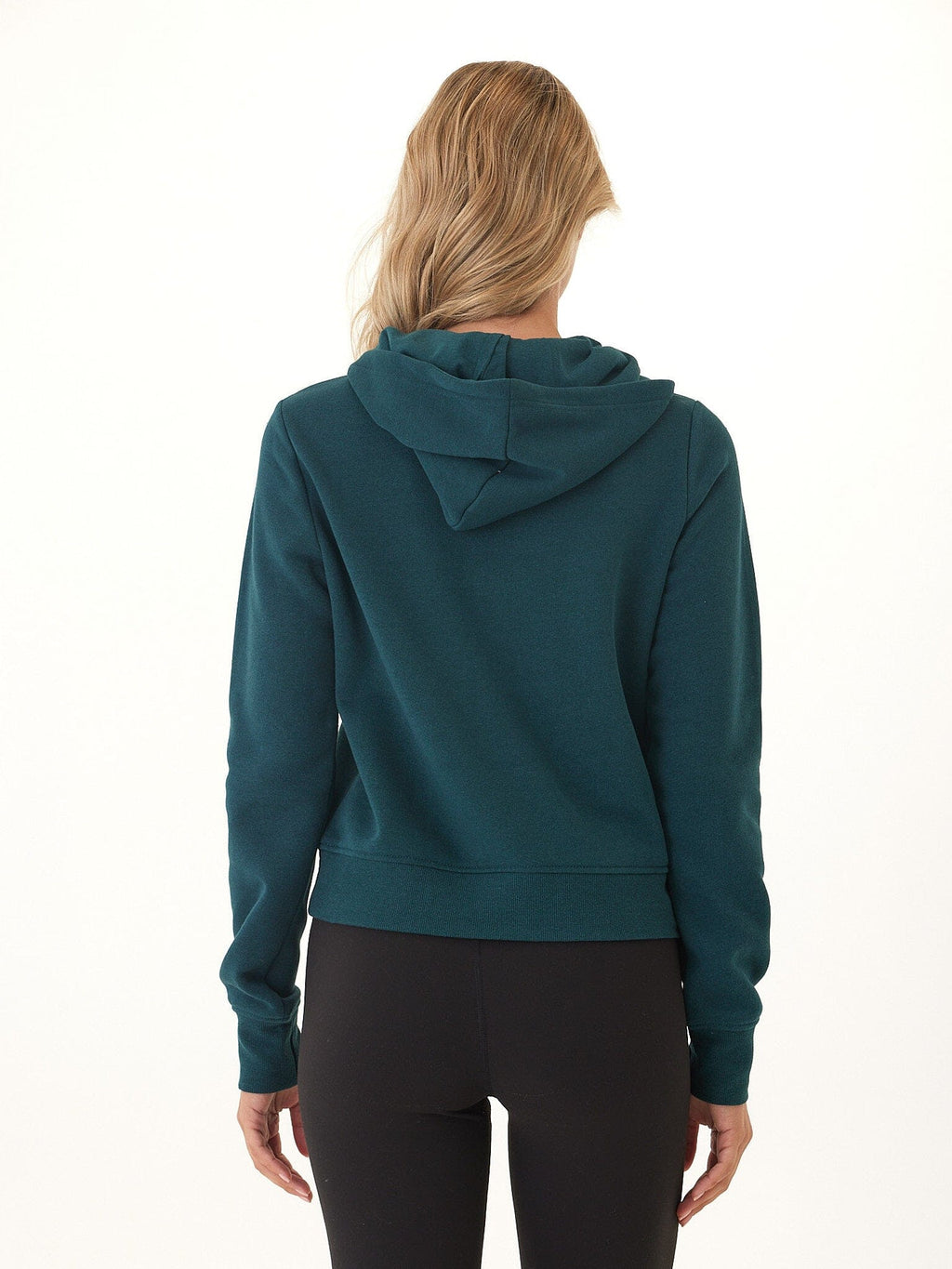Tyra Triblend Fleece Quarter Zip Hoodie