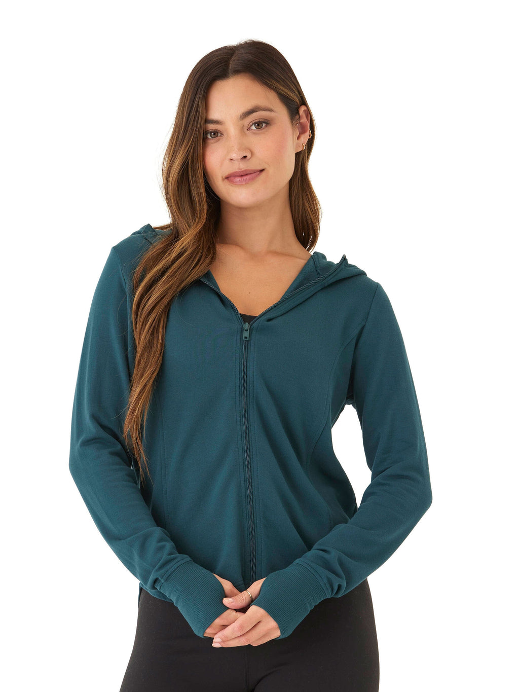 Ophelia Feather Fleece Zip Hoodie
