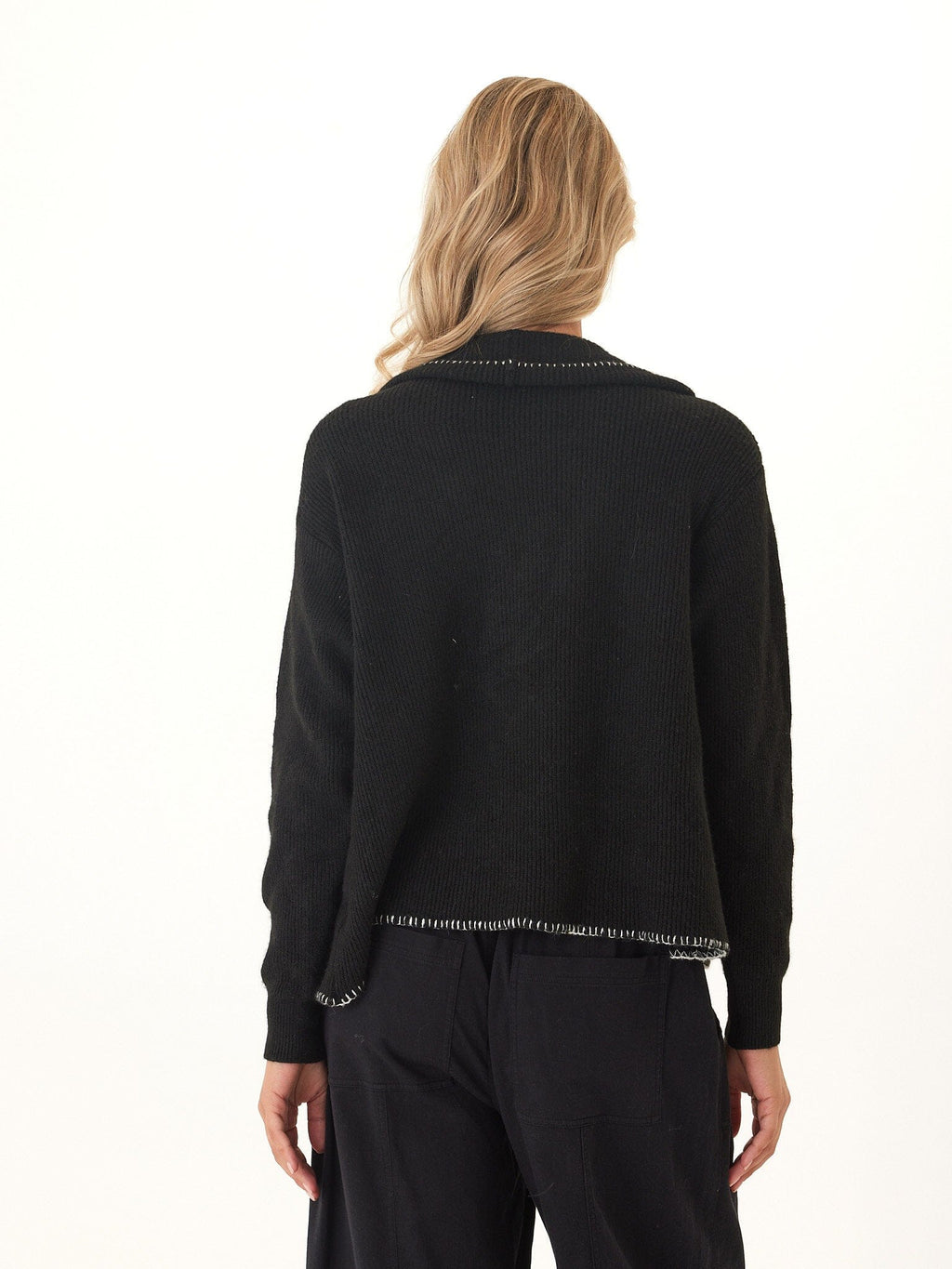 Esmae Cozy Solid Knit Sweater Cardigan