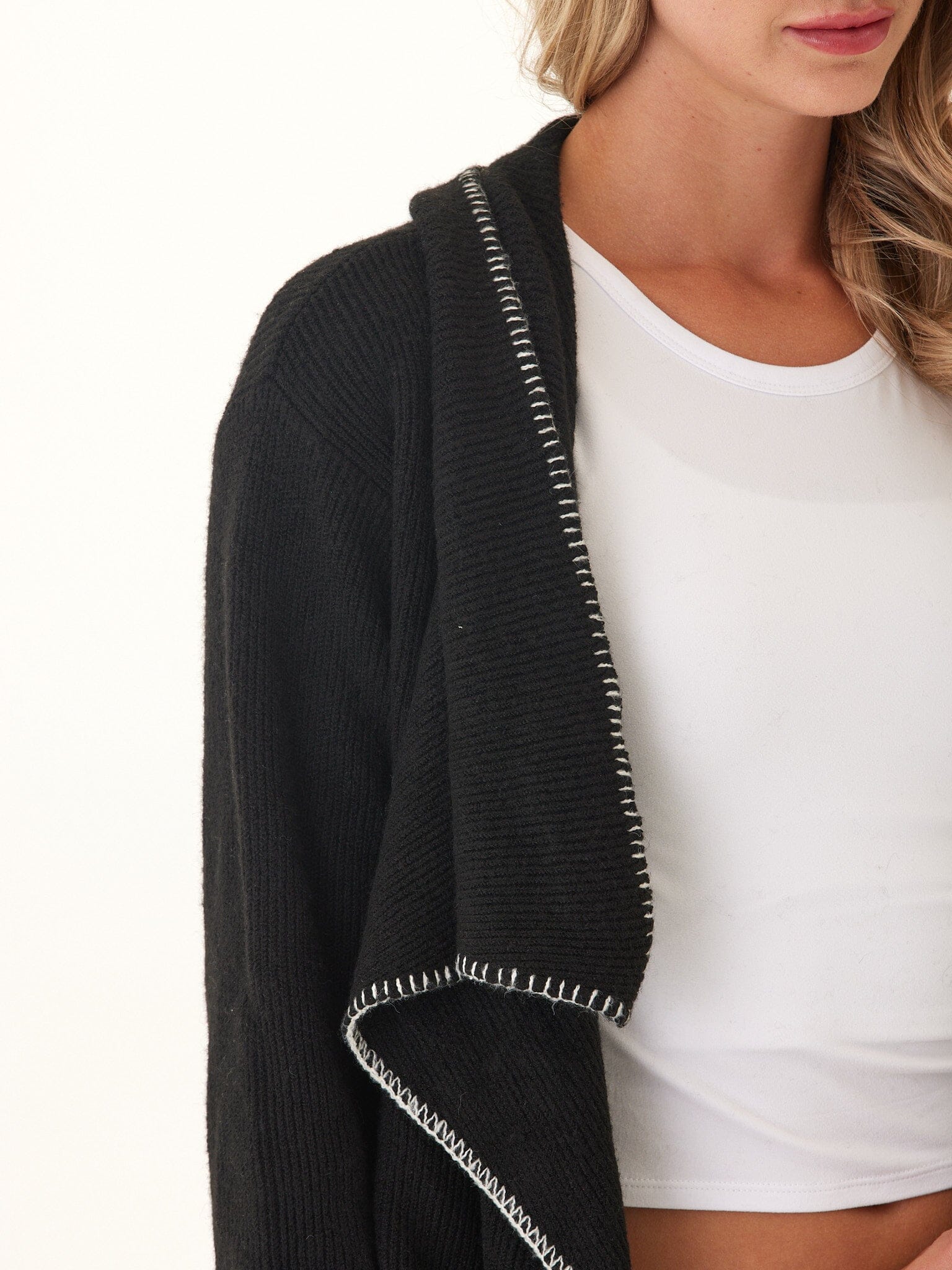 Esmae Cozy Solid Knit Sweater Cardigan