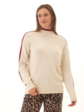 Akiko Cotton Blend Turtleneck Sweater