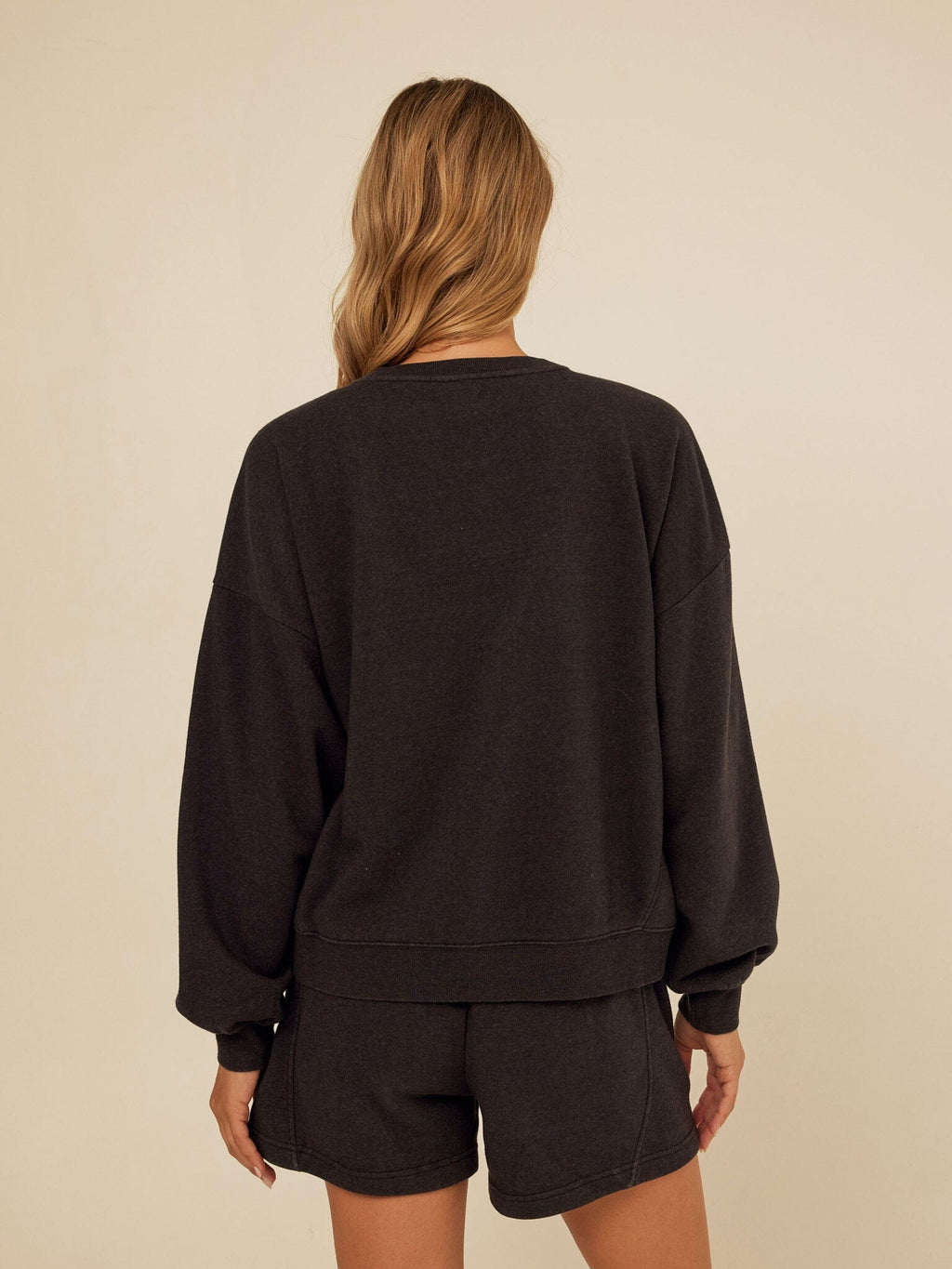 Kaitlyn Mineral Wash Fleece Sweatshirt