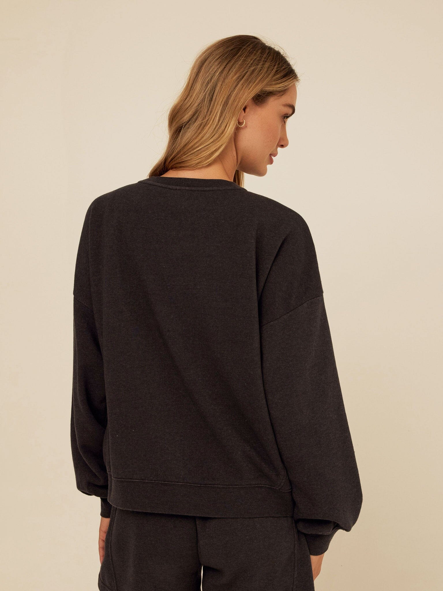 Kaitlyn Mineral Wash Fleece Sweatshirt