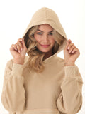 Tanya Mineral Wash Cotton Terry Pullover Hoodie