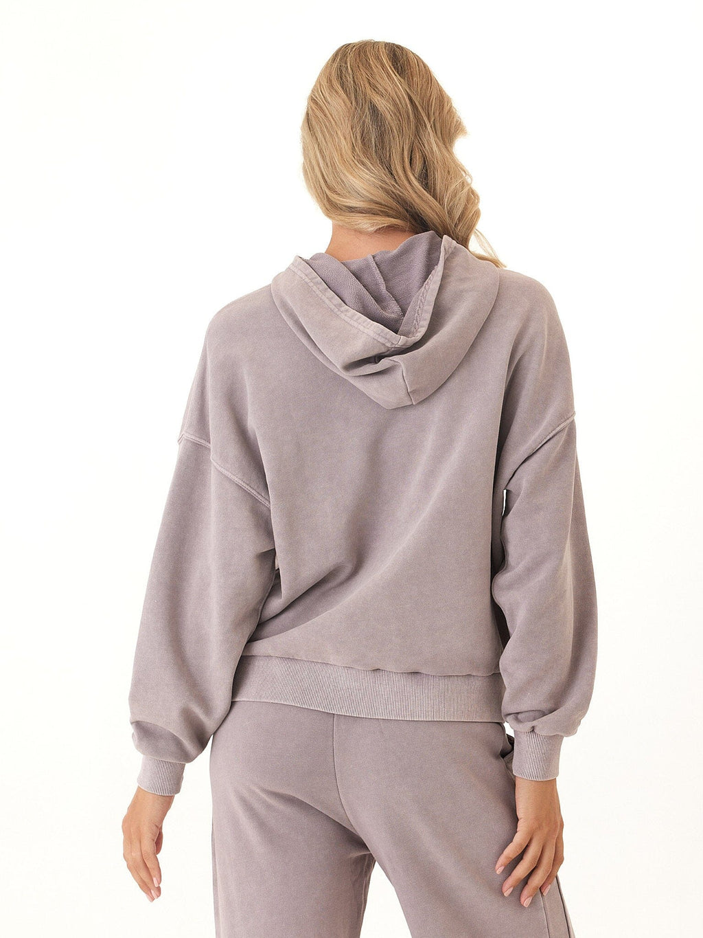 Tanya Mineral Wash Cotton Terry Pullover Hoodie