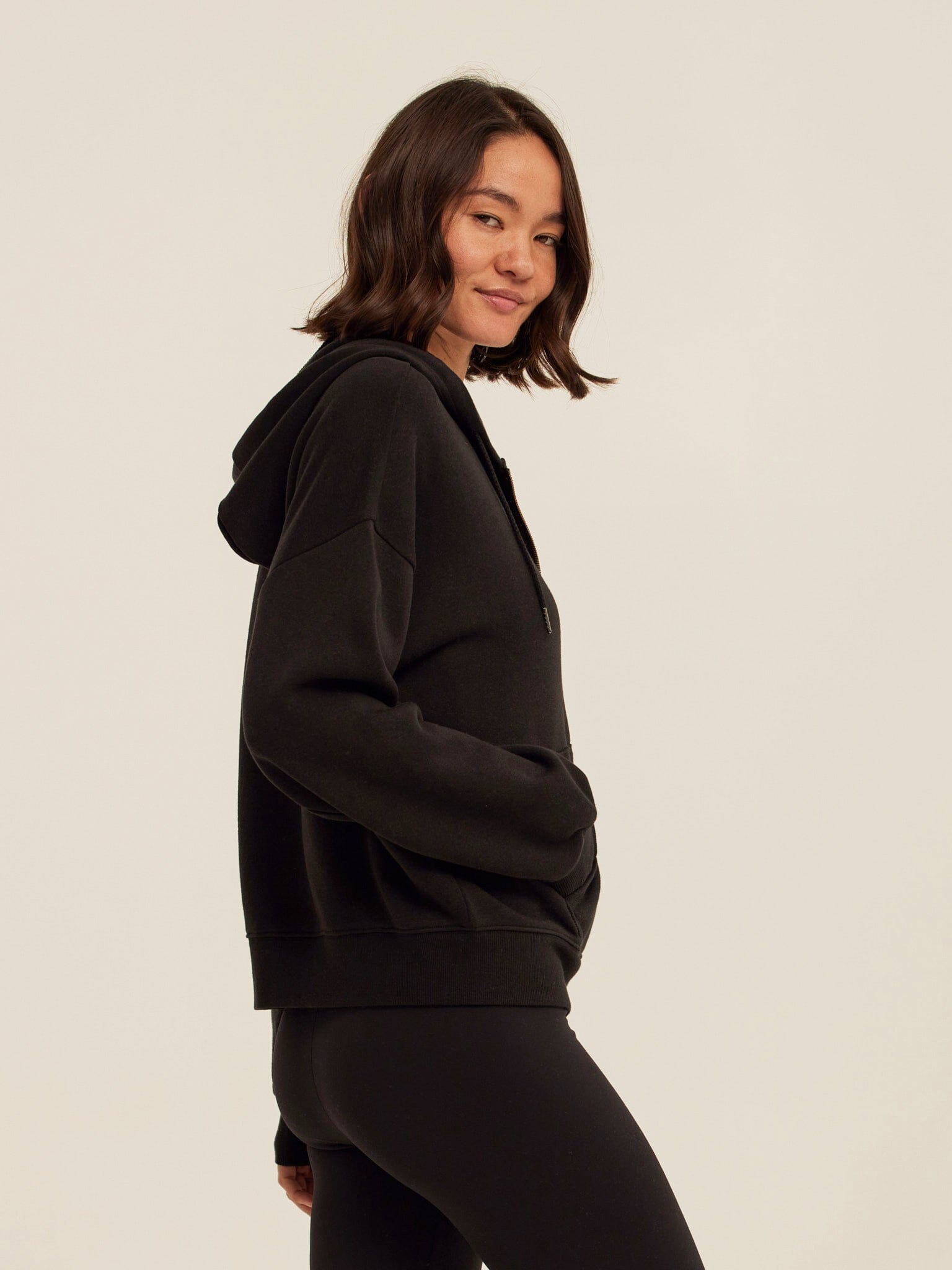 Corissa Triblend Fleece Zip Hoodie